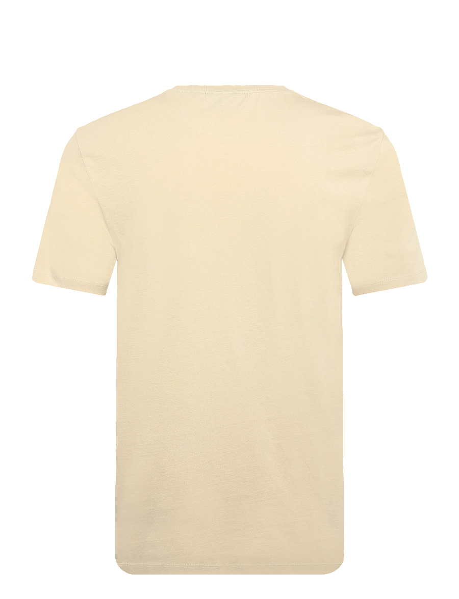 Lexington Clothing - Midweight Organic Cotton Tee - kurzärmelige t-shirts - beige - 1