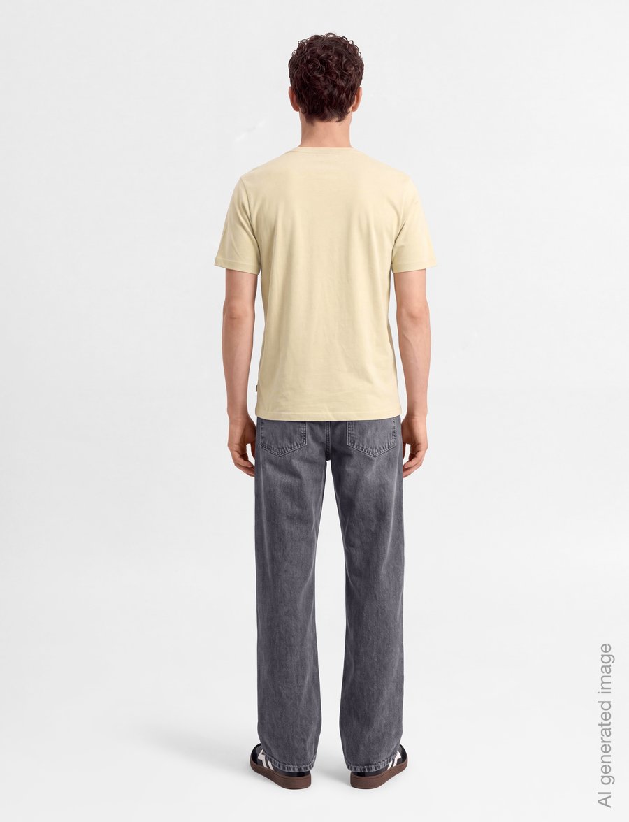Lexington Clothing - Midweight Organic Cotton Tee - lühikeste varrukatega t-särgid - beige - 4