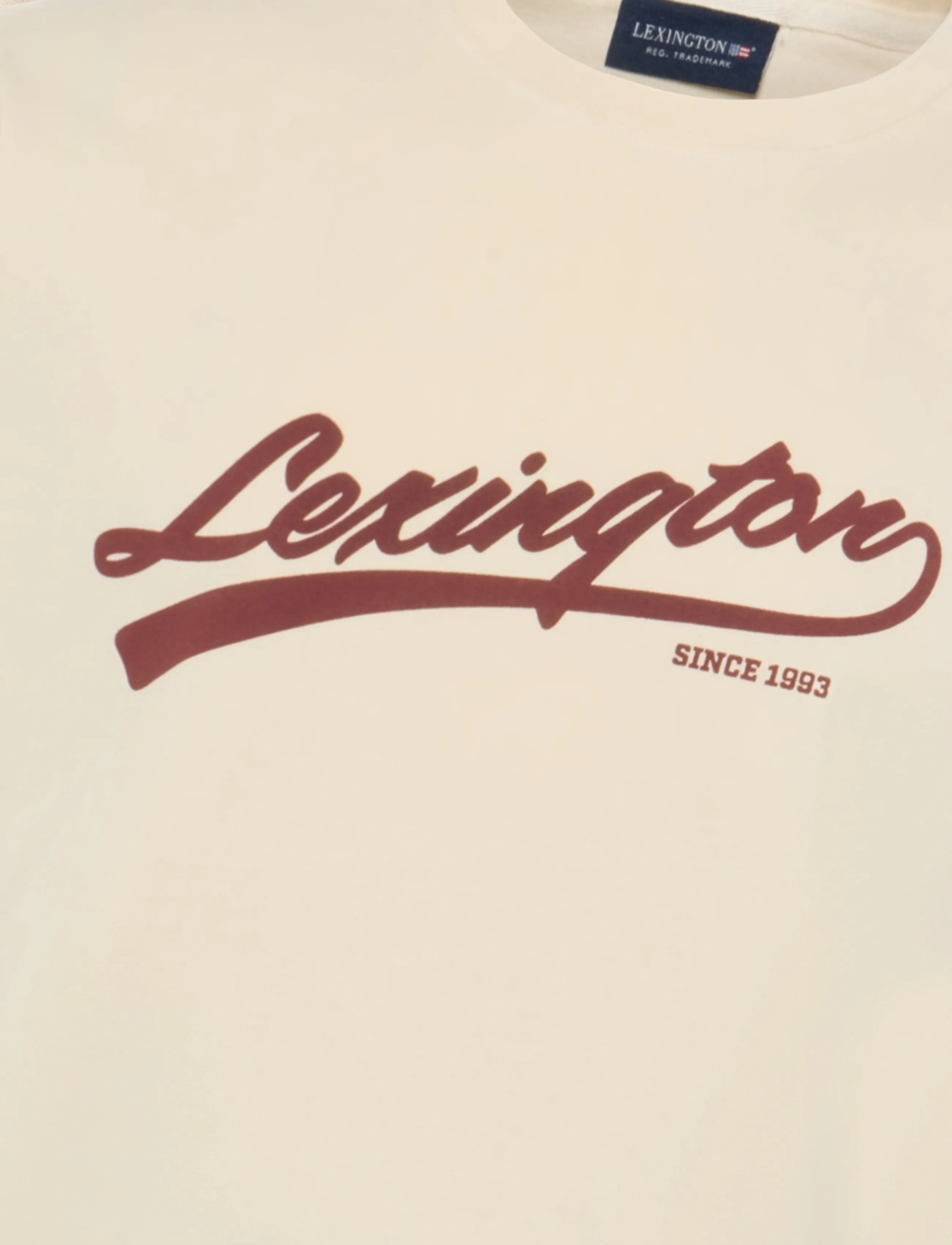 Lexington Clothing - Graphic Organic Cotton Tee - t-krekli ar īsām piedurknēm - offwhite - 5
