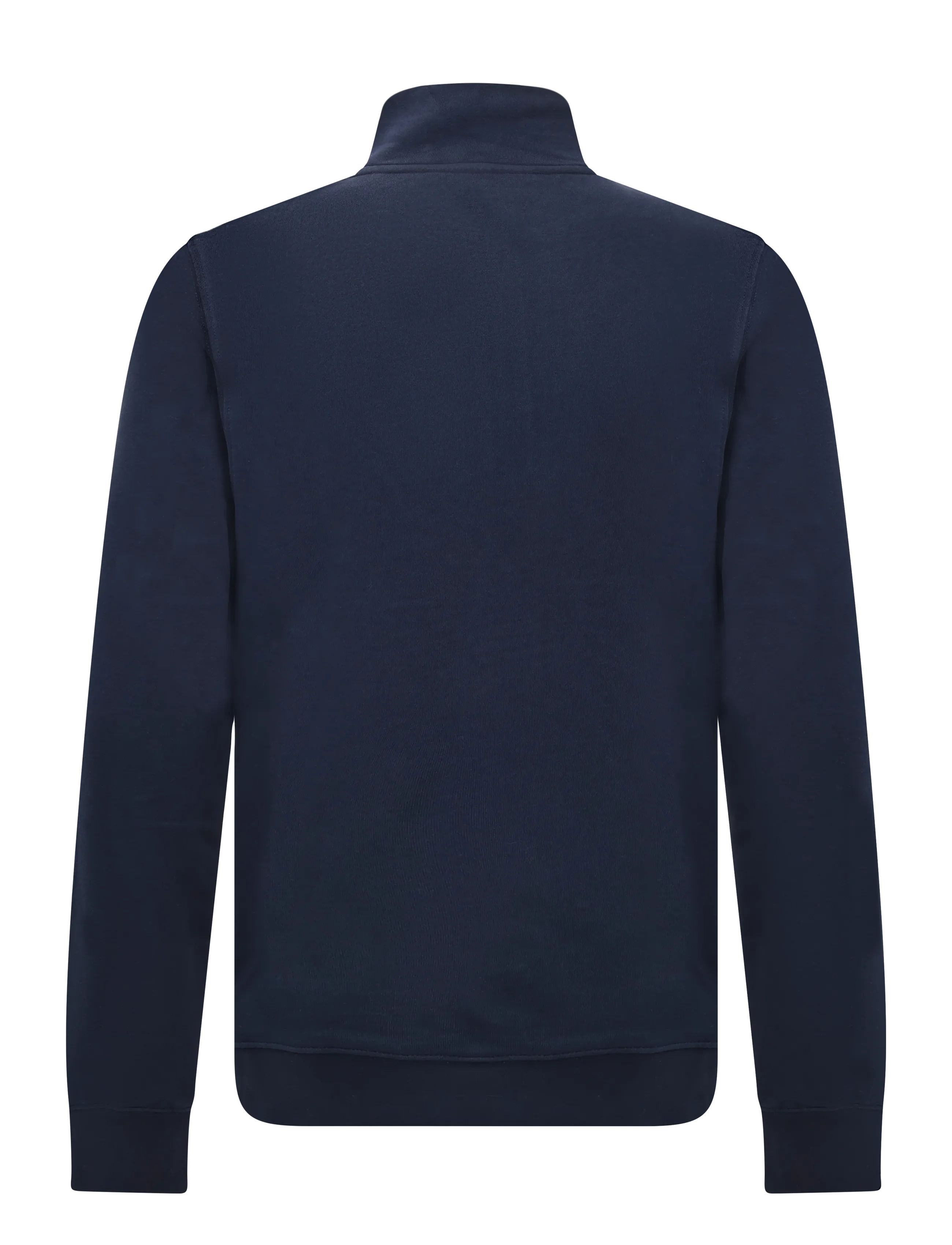 Lexington Clothing - Organic Cotton Half-Zip Sweater - sweatshirts - dark blue - 2