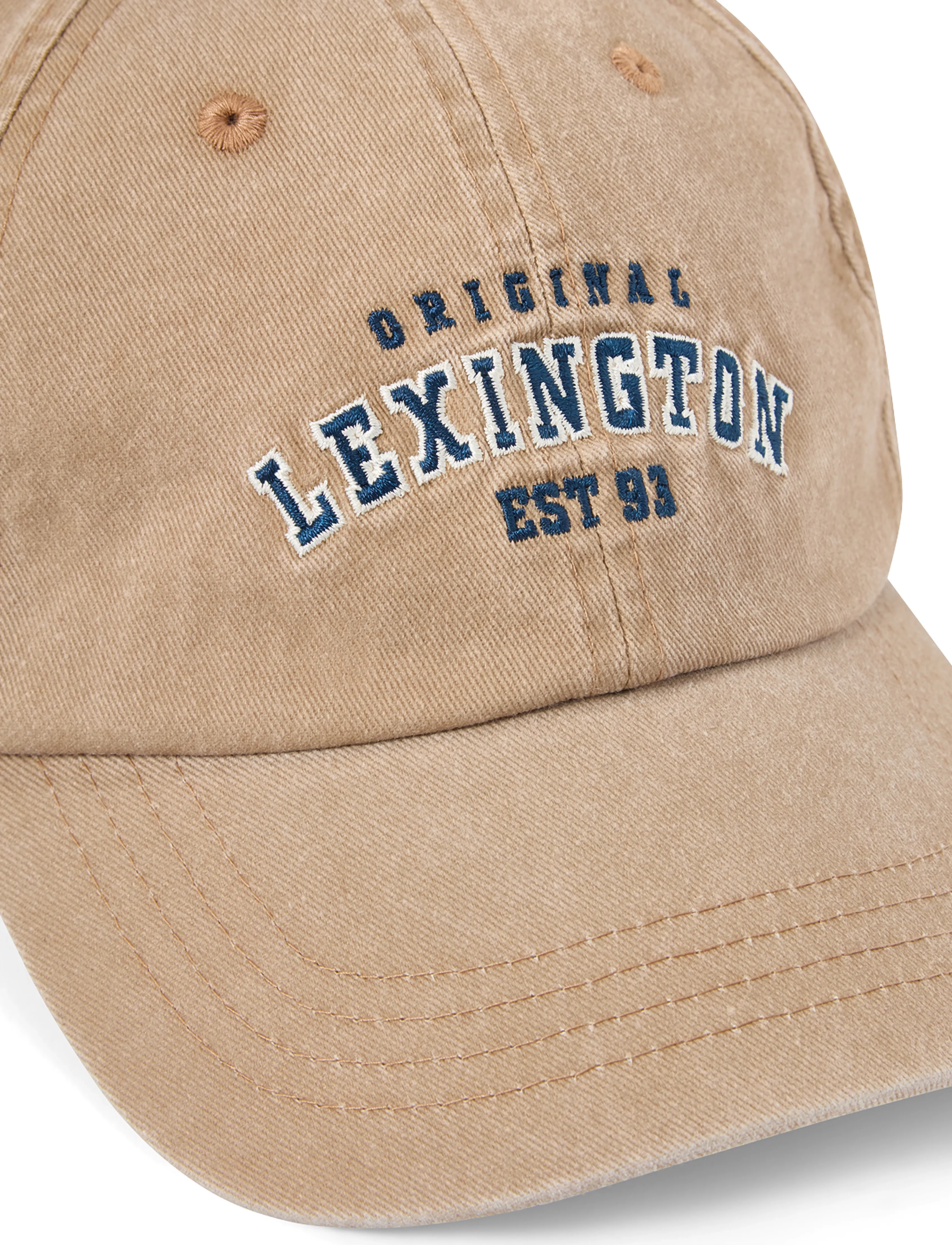 Lexington Clothing - Washed Cotton Logo Cap - beige - 2