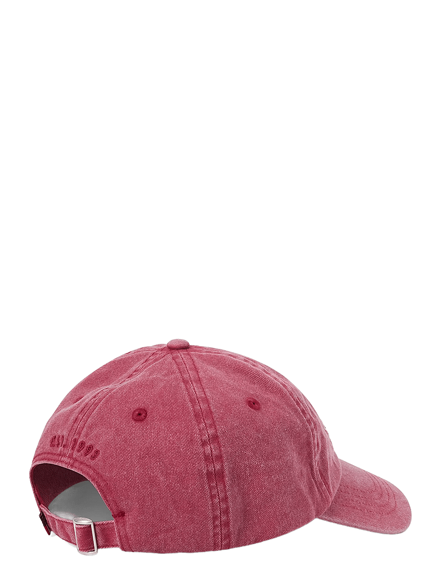 Lexington Clothing - Washed Cotton Logo Cap - burgundy - 1