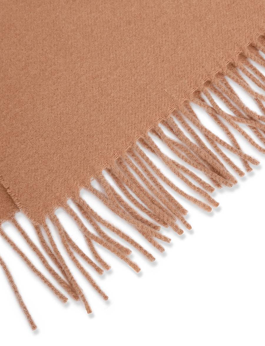 Lexington Clothing - Recycled Wool Blend Scarf - winter scarves - camel - 2