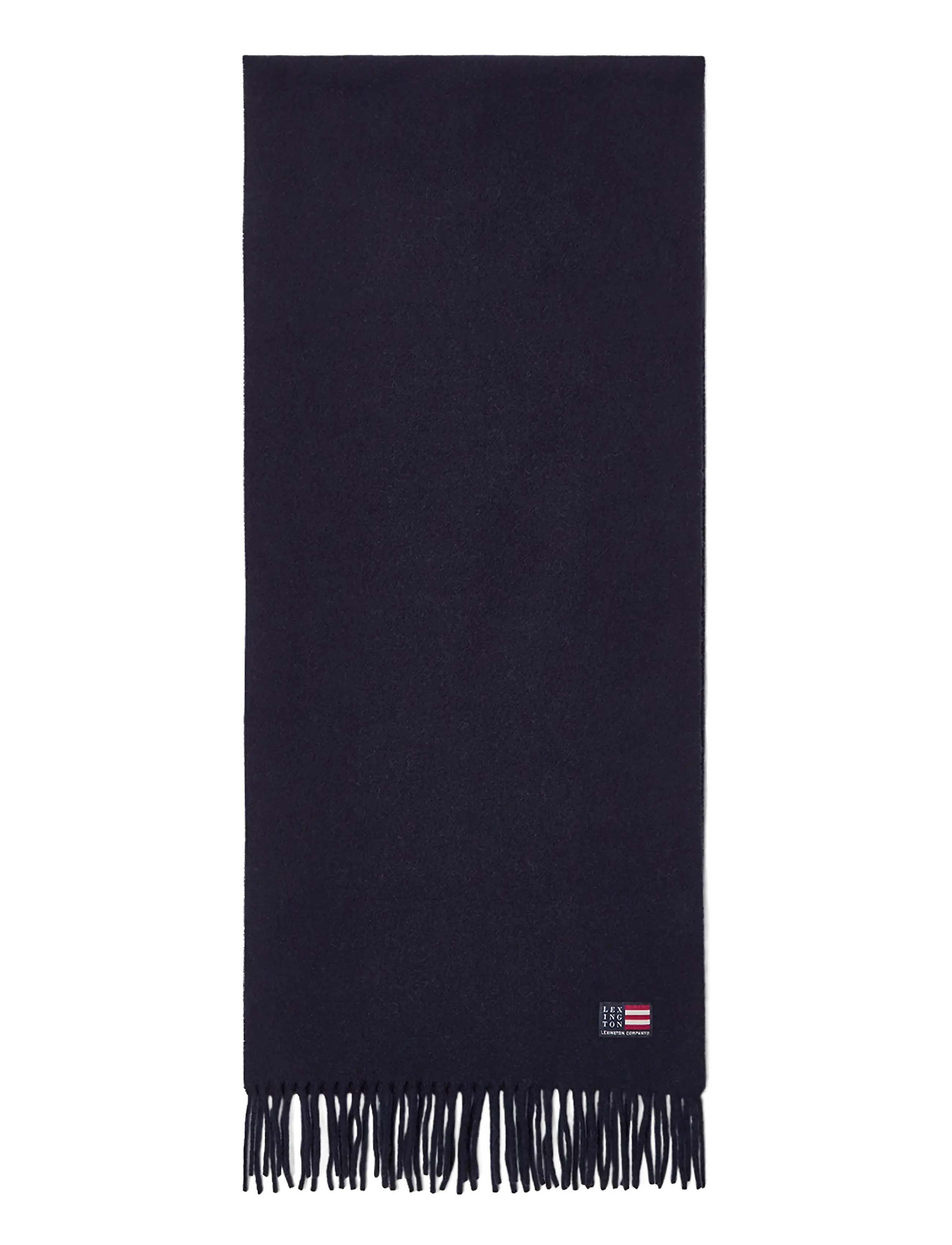Lexington Clothing - Recycled Wool Blend Scarf - dark blue - 1