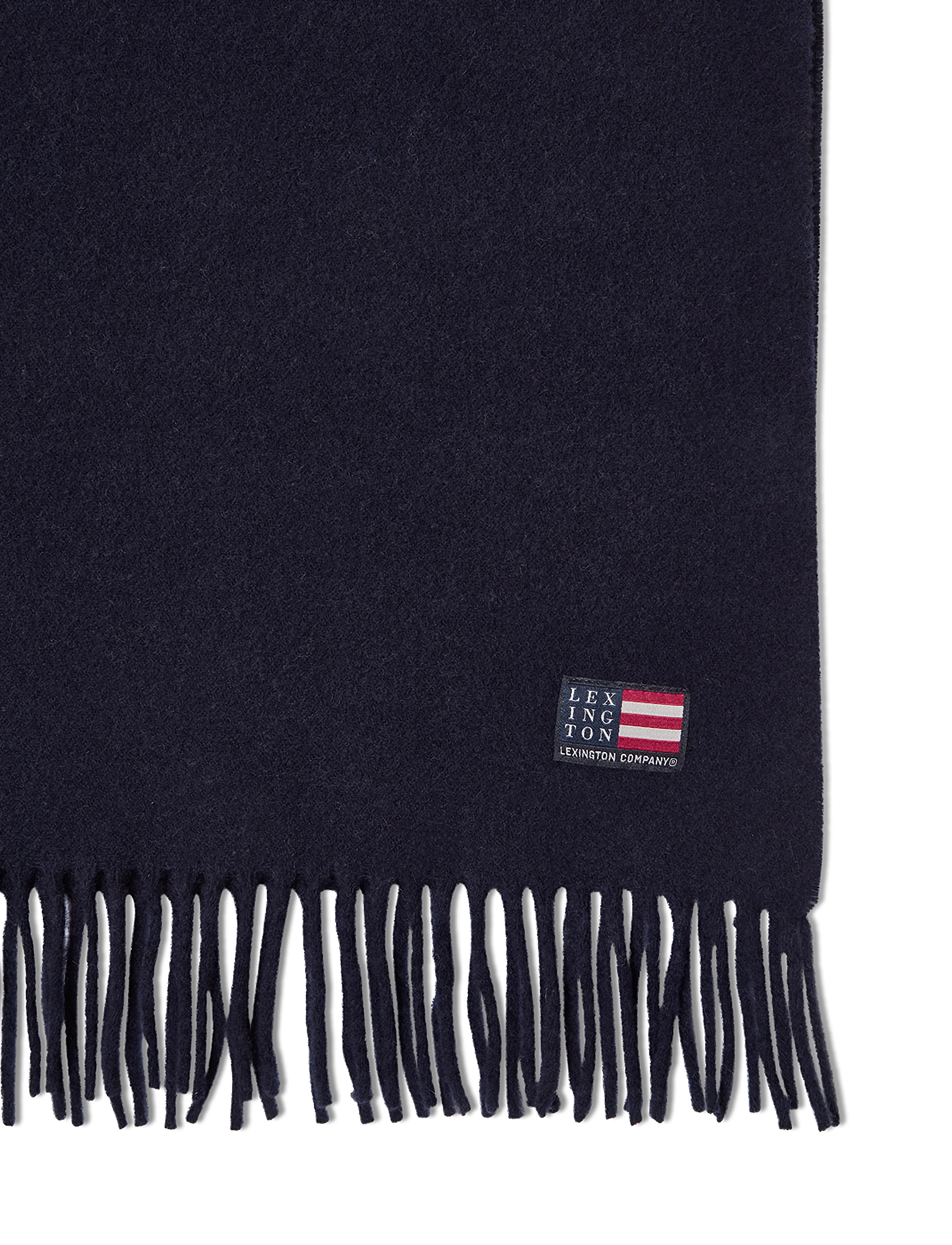 Lexington Clothing - Recycled Wool Blend Scarf - dark blue - 2