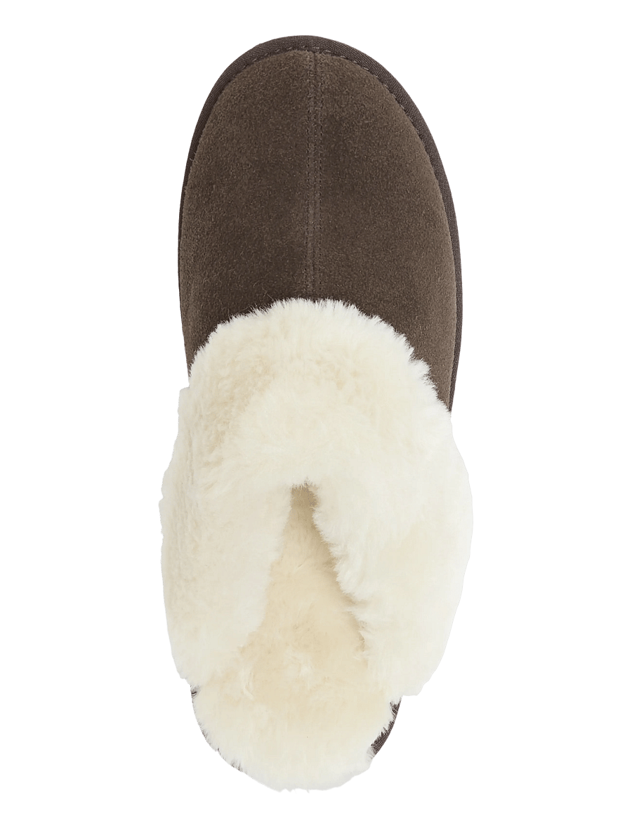 Lexington Clothing - Women's Suede Slippers - modetrends - dark brown - 3