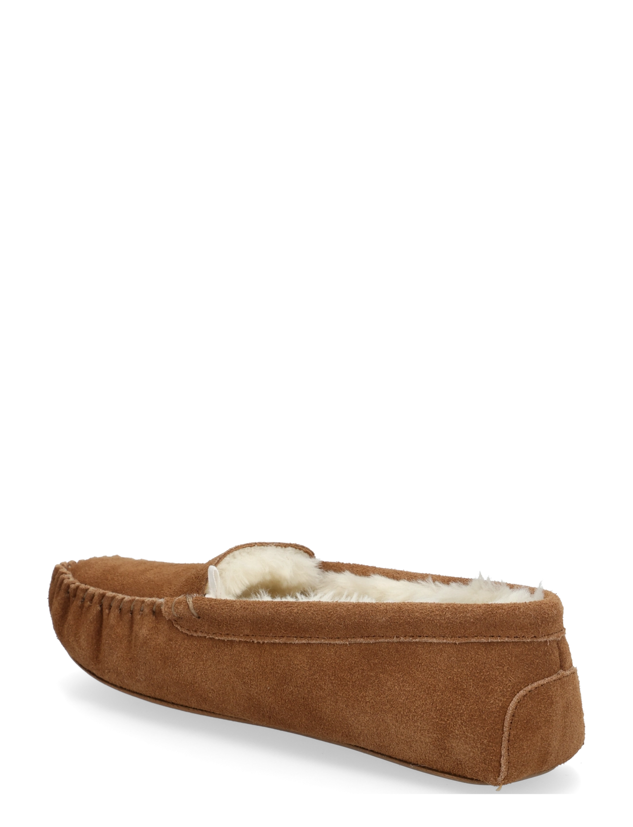 Lexington Clothing - Women's Suede Indoor Loafers - mid-brown - 1