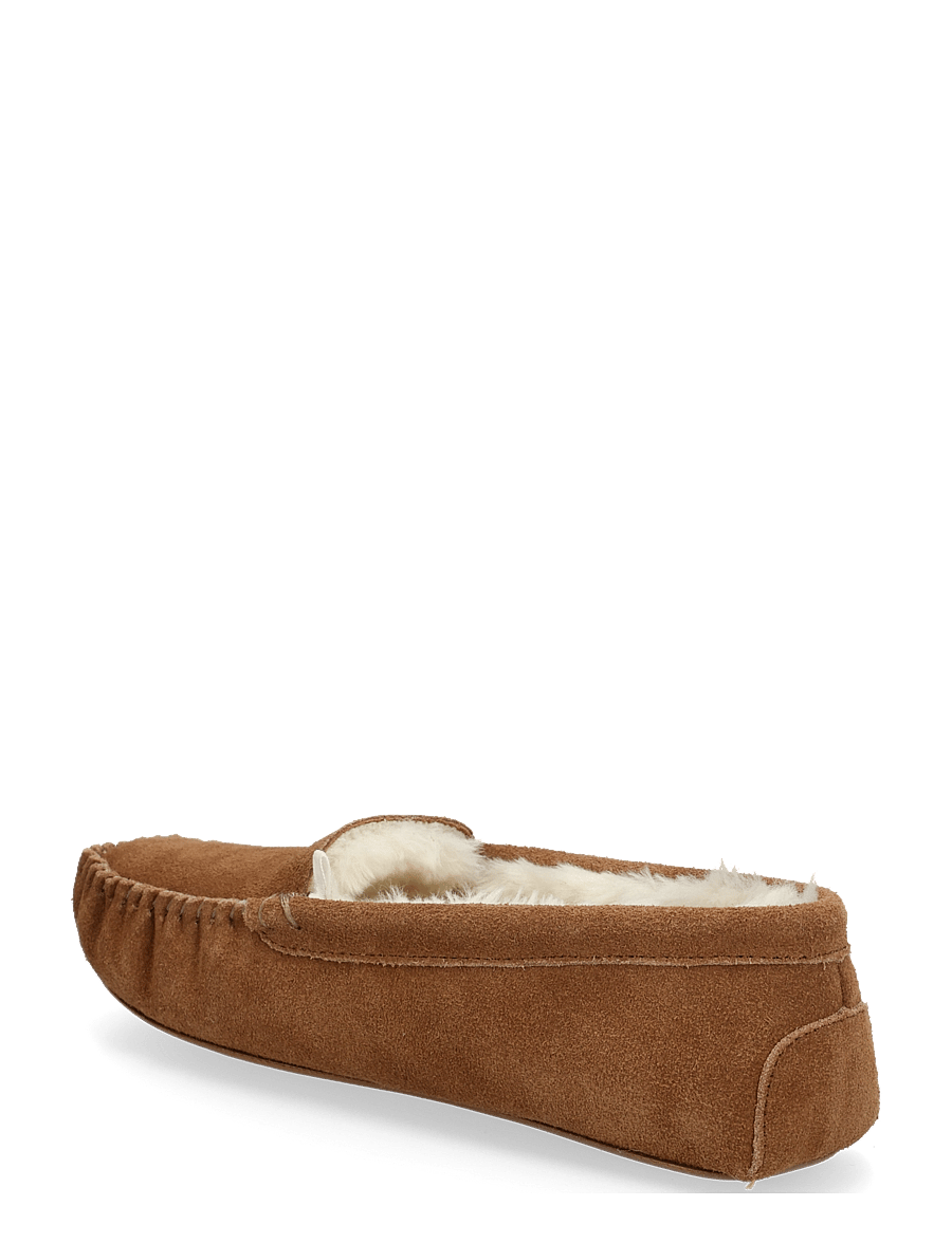 Lexington Clothing - Women's Suede Indoor Loafers - mid-brown - 1