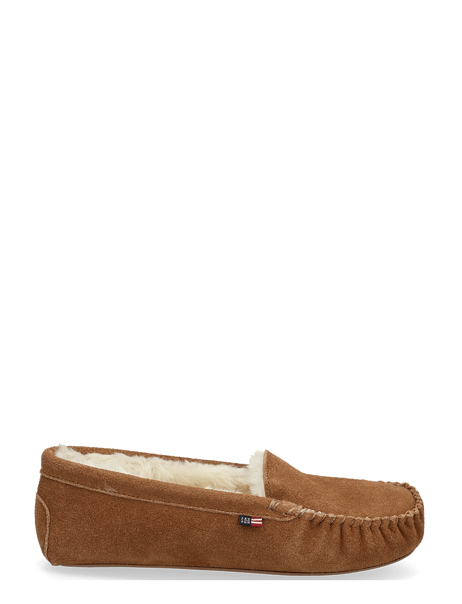 Lexington Clothing - Women's Suede Indoor Loafers - mid-brown - 2