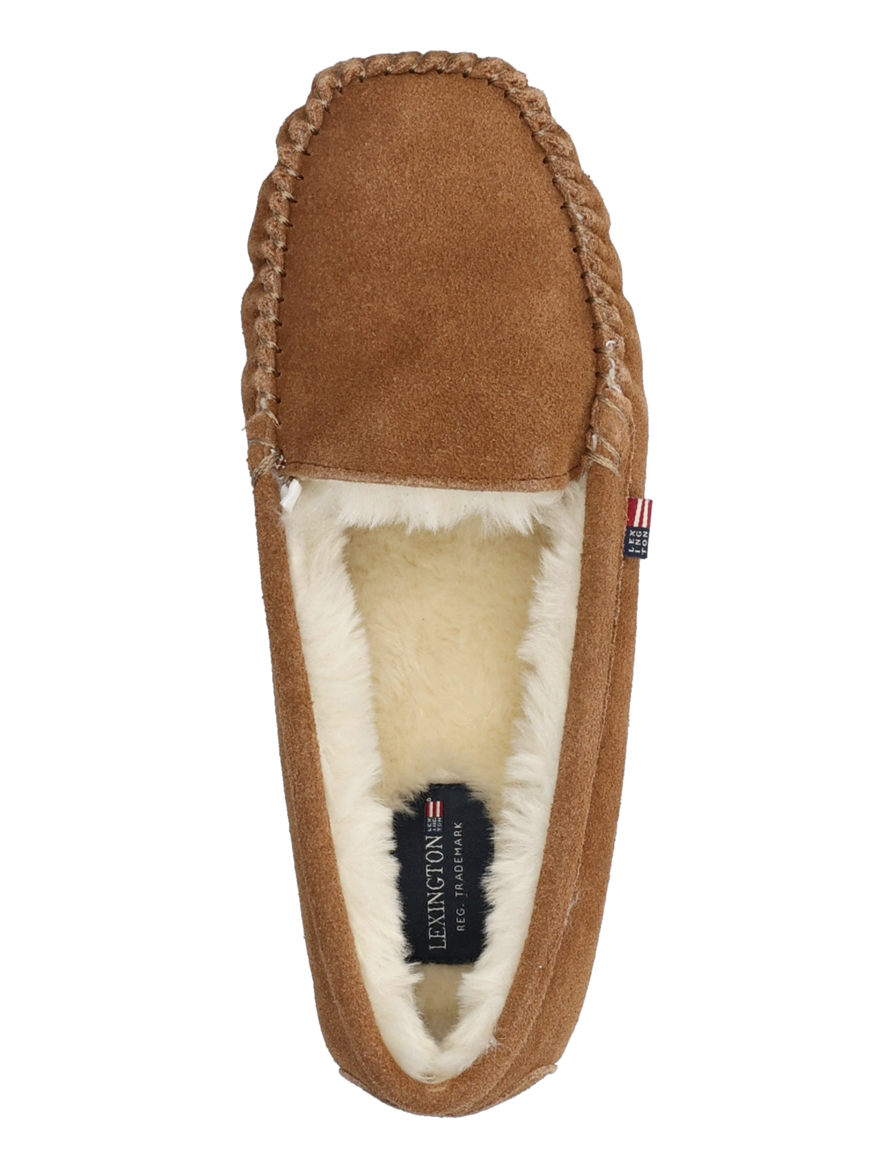Lexington Clothing - Women's Suede Indoor Loafers - mid-brown - 3