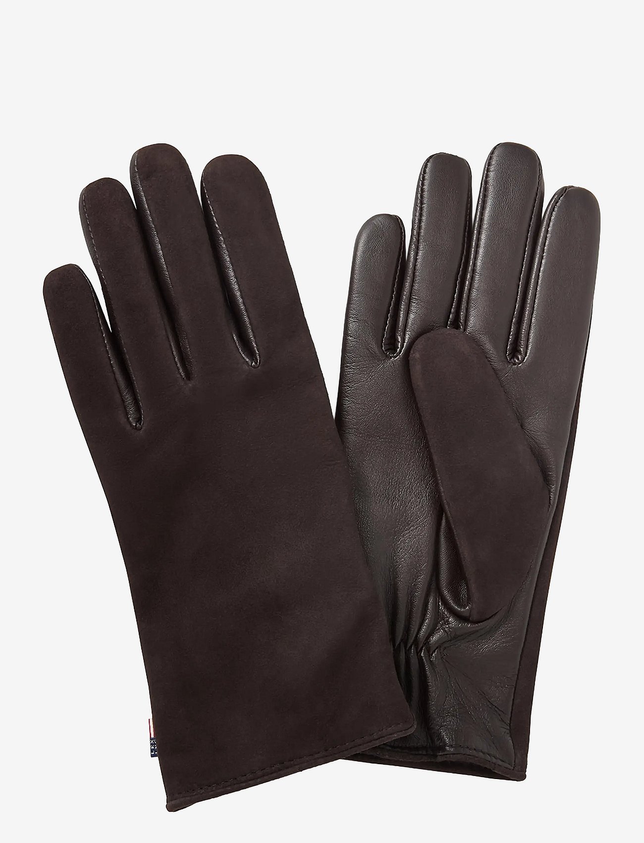 Lexington Clothing Women's Leather And Suede Gloves - Brown - L/XL