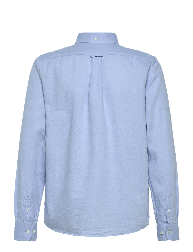 Lexington Clothing - Kyle Casual Oxford B.D Shirt - langärmlige hemden - light blue - 1