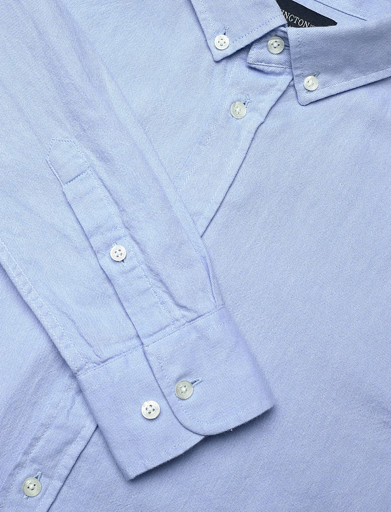 Lexington Clothing - Kyle Casual Oxford B.D Shirt - langärmlige hemden - light blue - 2