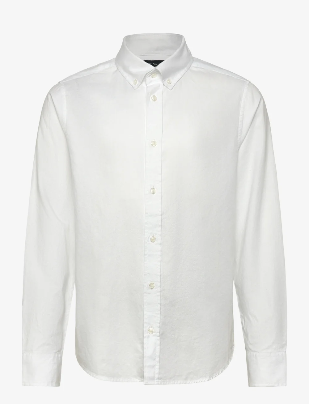 Lexington Clothing - Kyle Casual Oxford B.D Shirt - pitkähihaiset kauluspaidat - white - 0