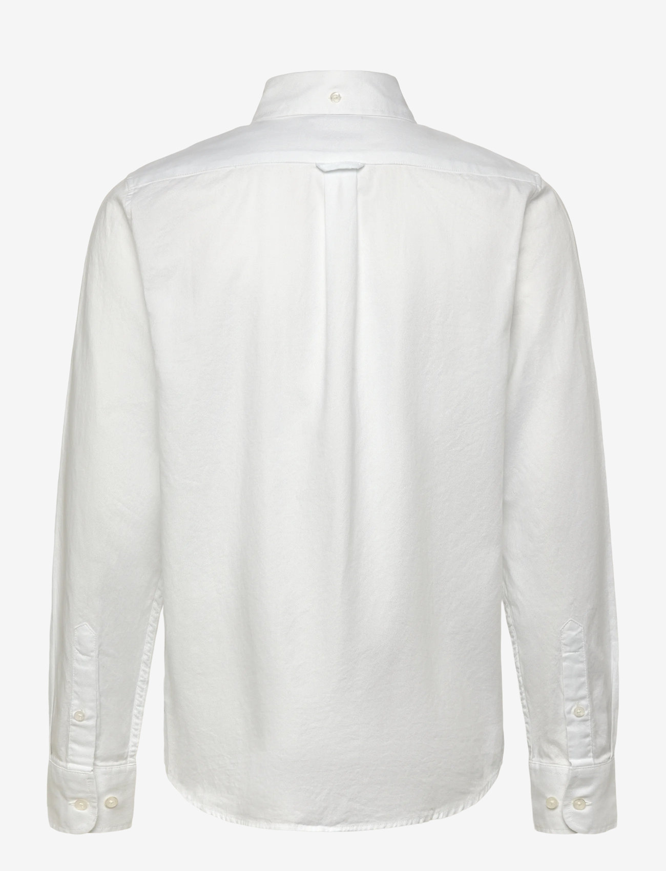 Lexington Clothing - Kyle Casual Oxford B.D Shirt - långärmade skjortor - white - 1