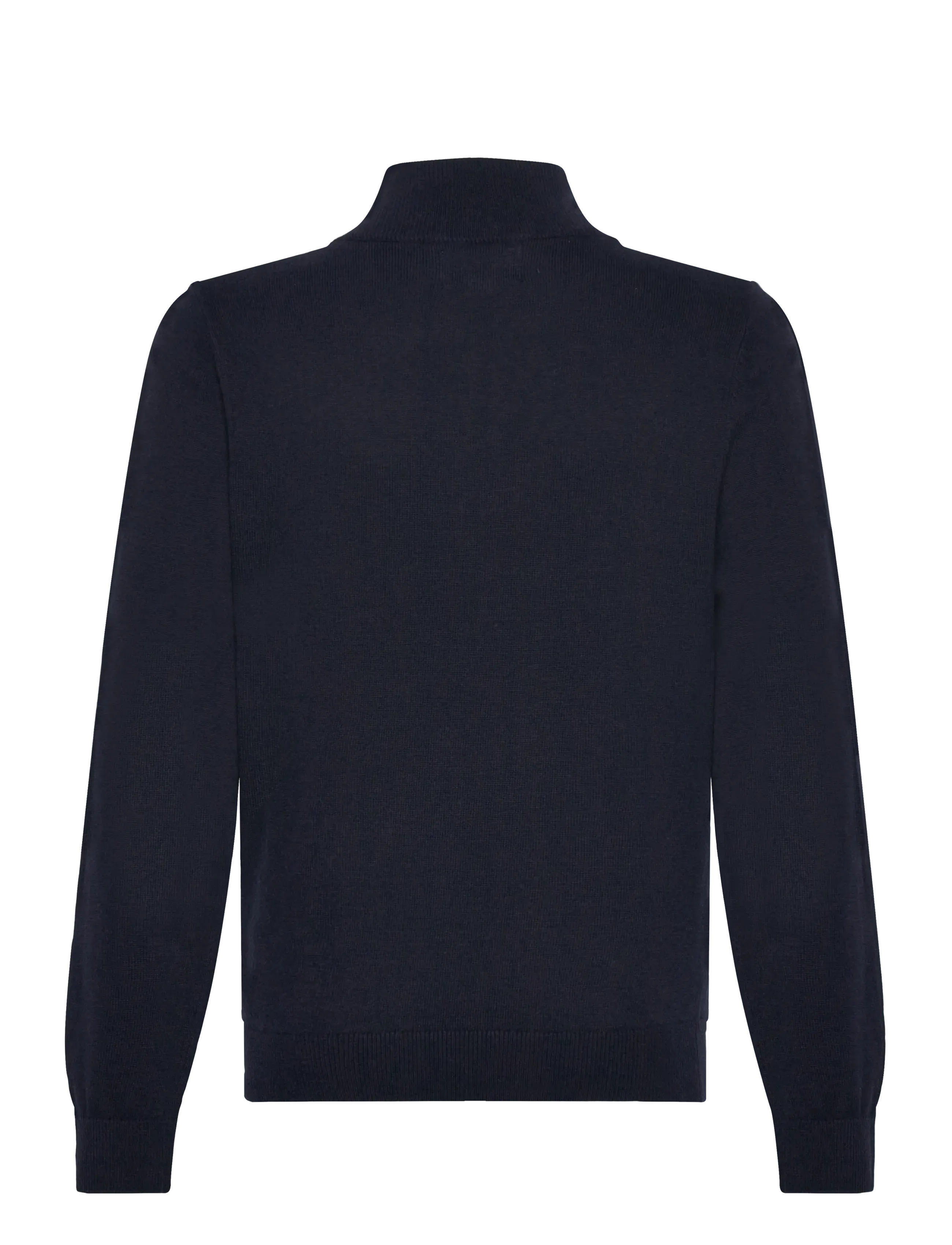Lexington Clothing - Freddy Half-Zip Sweater - stickade tröjor - dark blue - 1