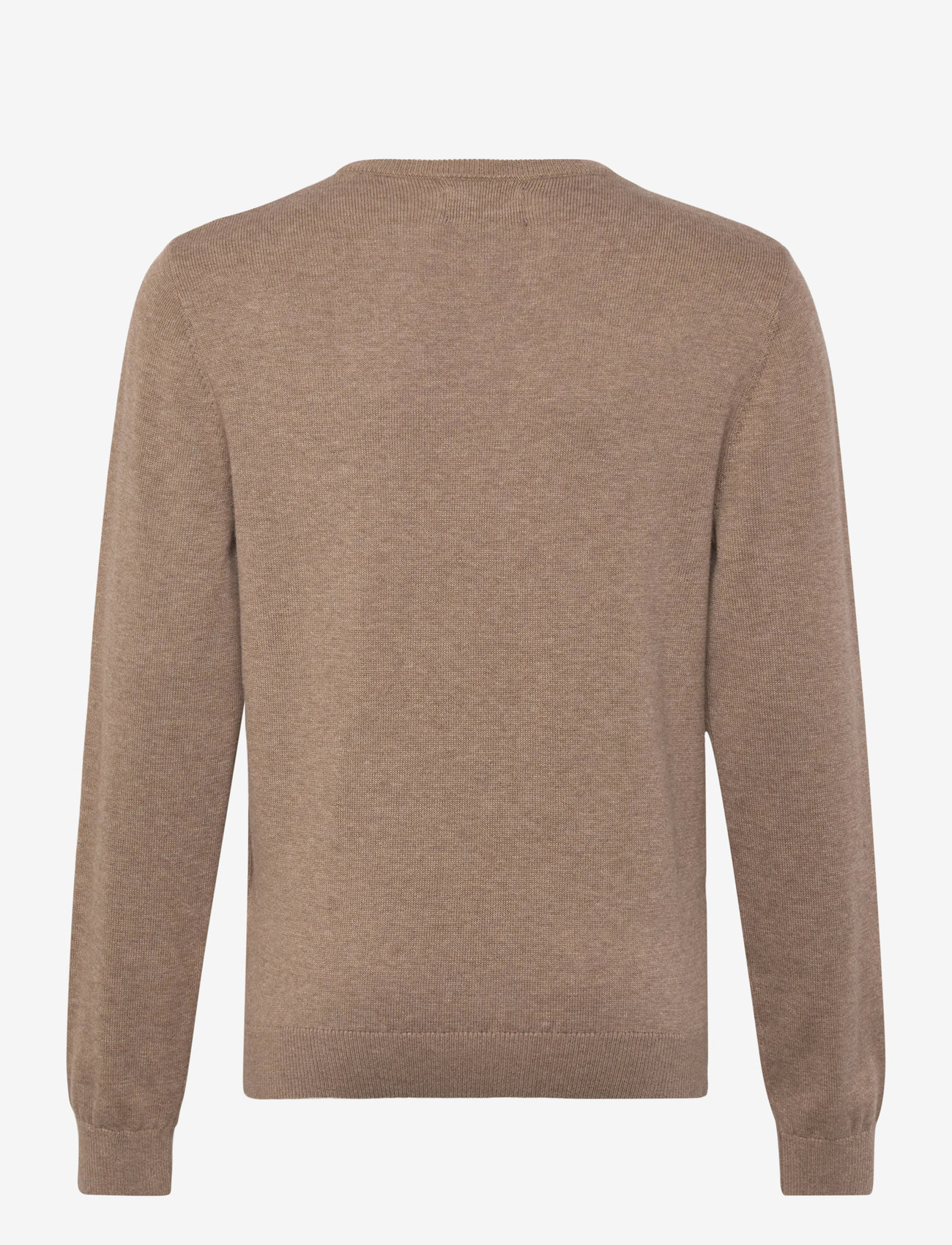 Lexington Clothing - Brayden Cotton Crew Sweater - sweatshirts - brown - 1
