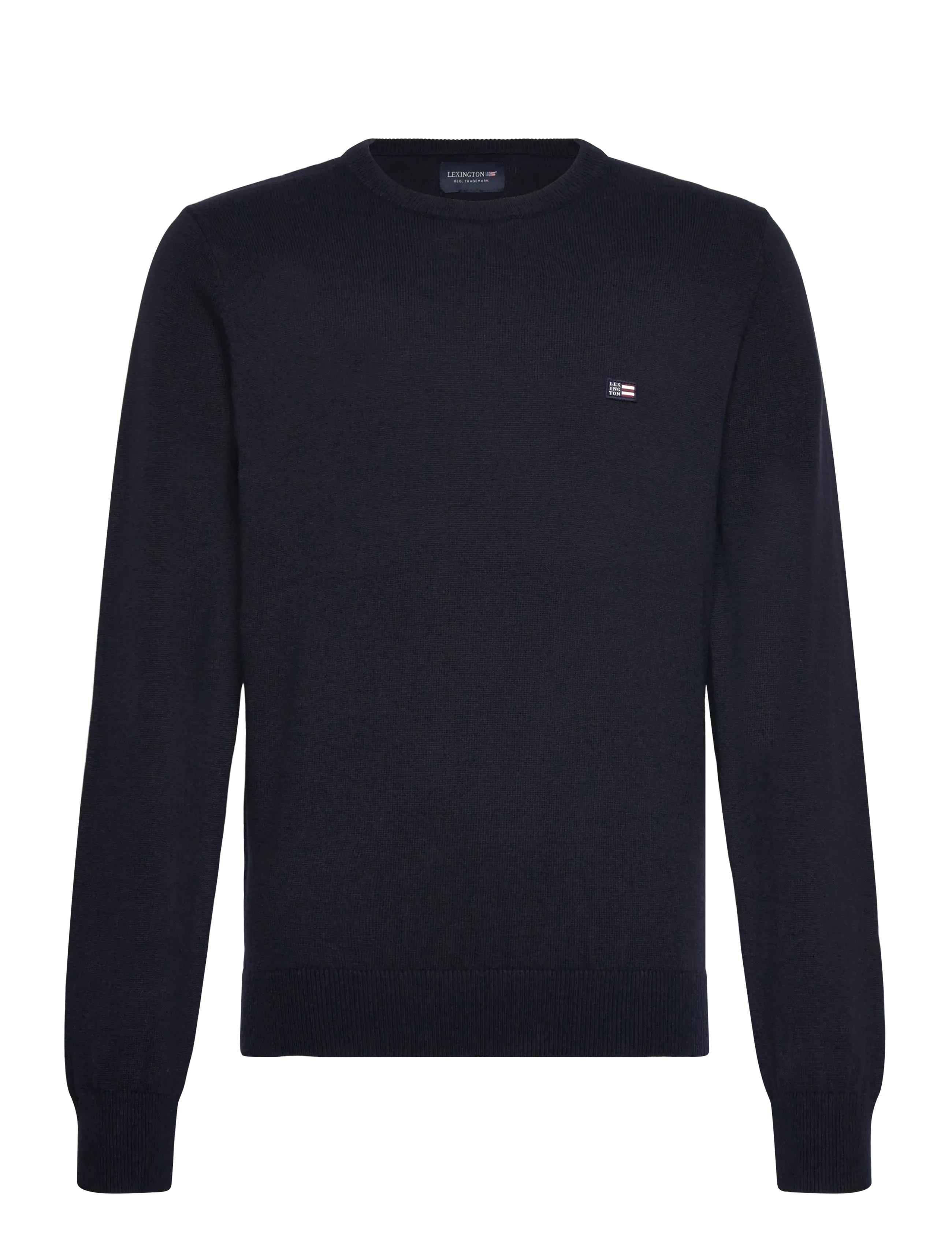 Lexington Clothing Brayden Cotton Crew Sweater - 4 for 3 - DARK BLUE / navy