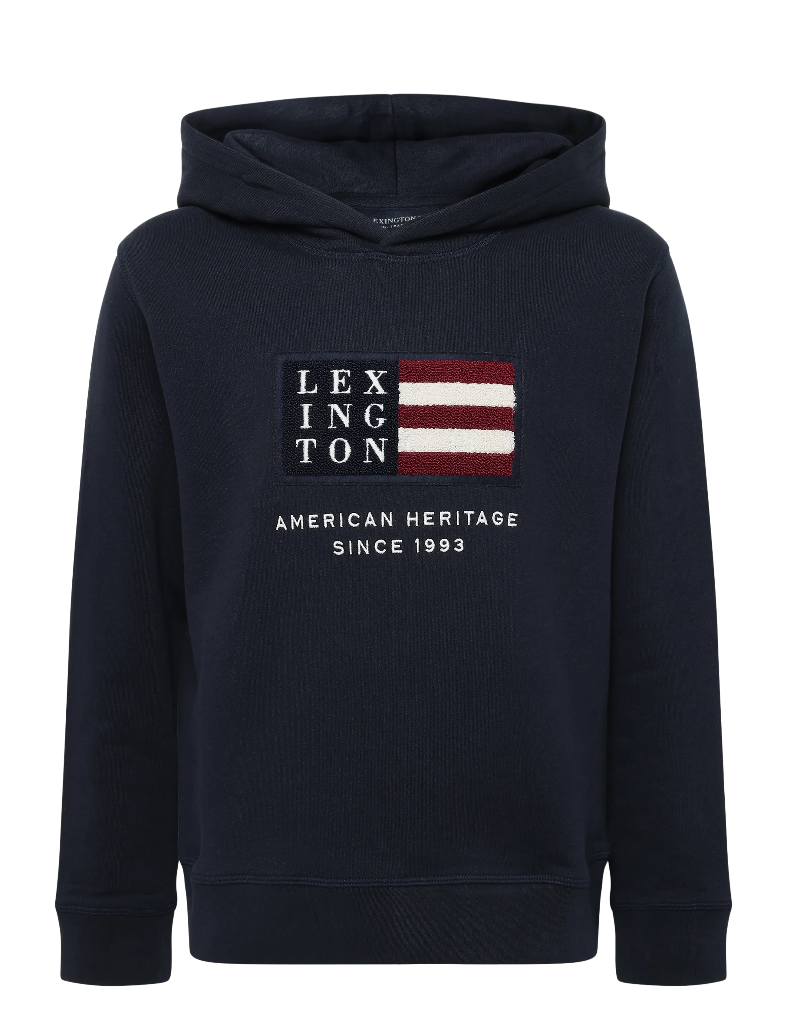 Lexington Clothing Harry Organic Cotton Hood - New arrivals - DARK BLUE / navy