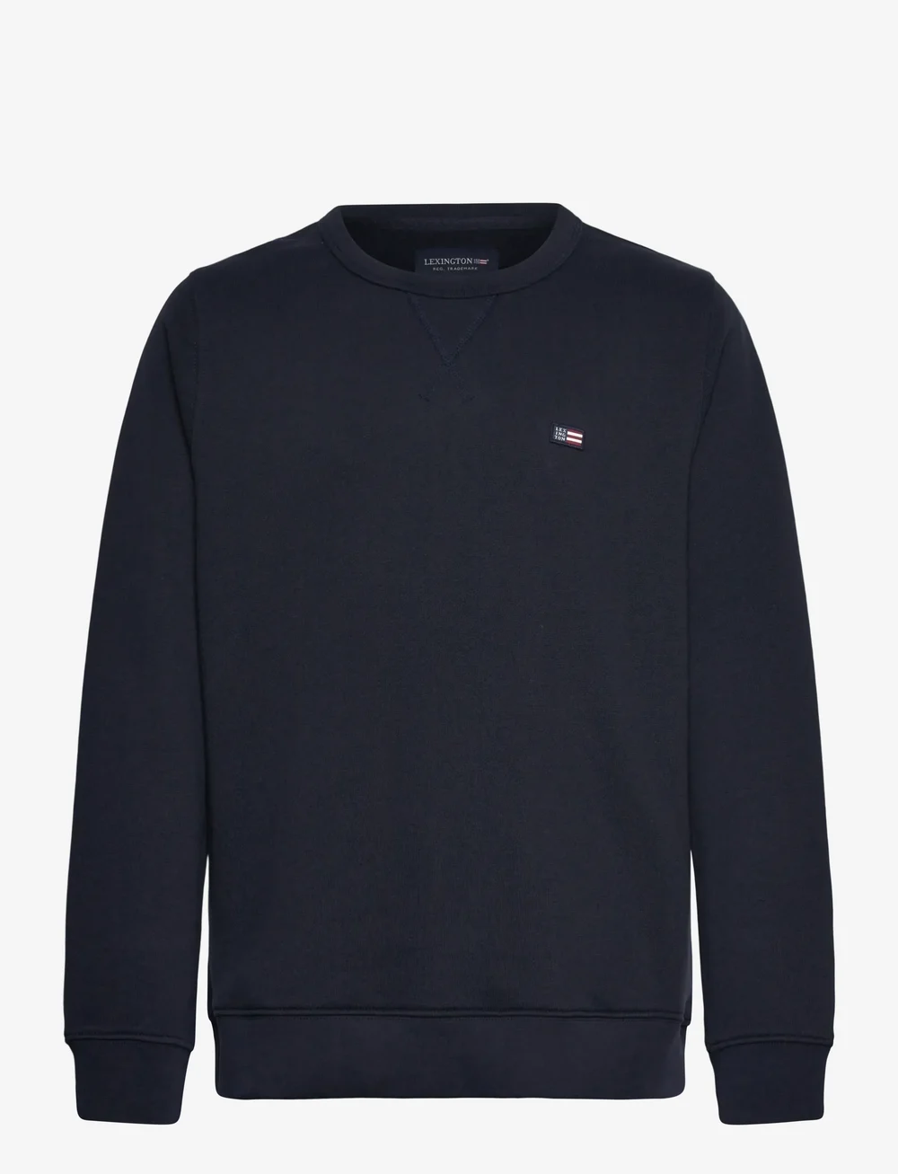Lexington Clothing - Matty Organic Cotton Sweatshirt - peysur - dark blue - 0