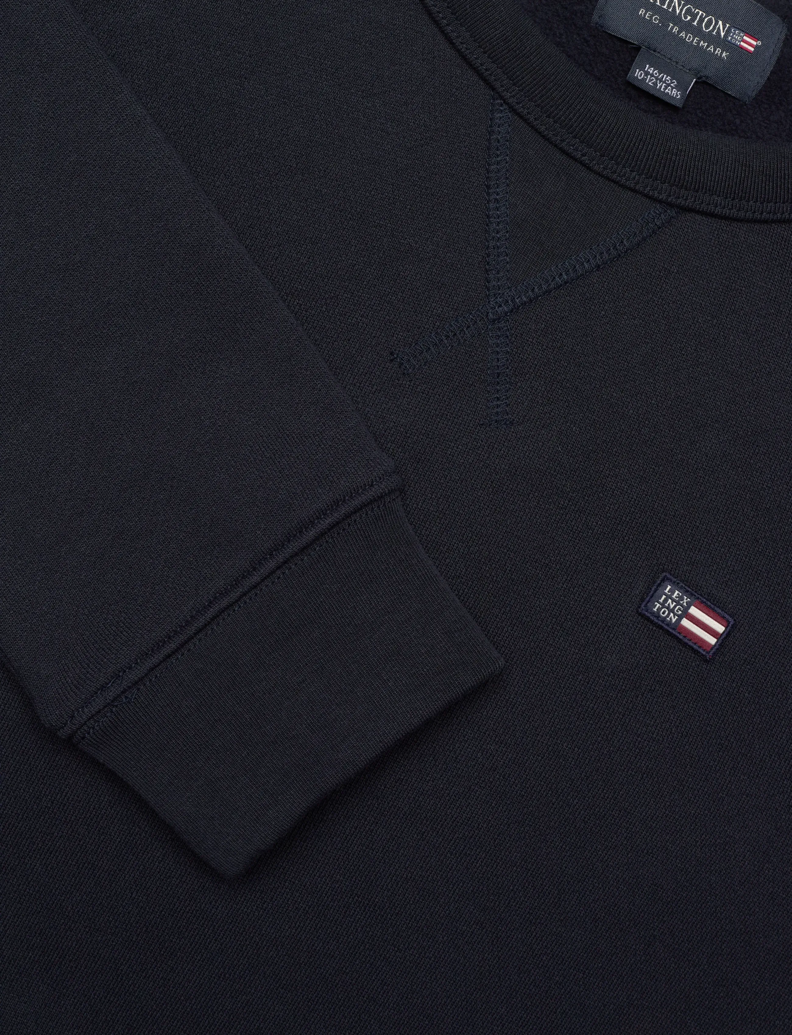 Lexington Clothing - Matty Organic Cotton Sweatshirt - sweatshirts - dark blue - 2