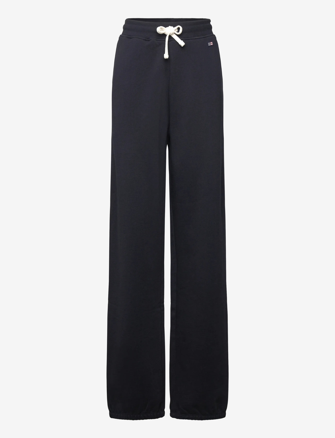 Lexington Clothing - Brian Organic Cotton Logo Sweatpants - mjukisbyxor - dark blue - 0