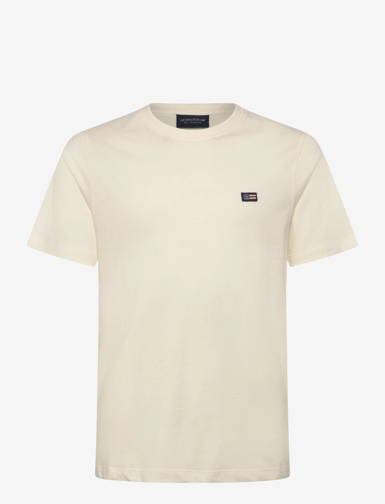 Lexington Clothing - Liam Classic Organic Cotton Tee - kurzärmelige - white - 0