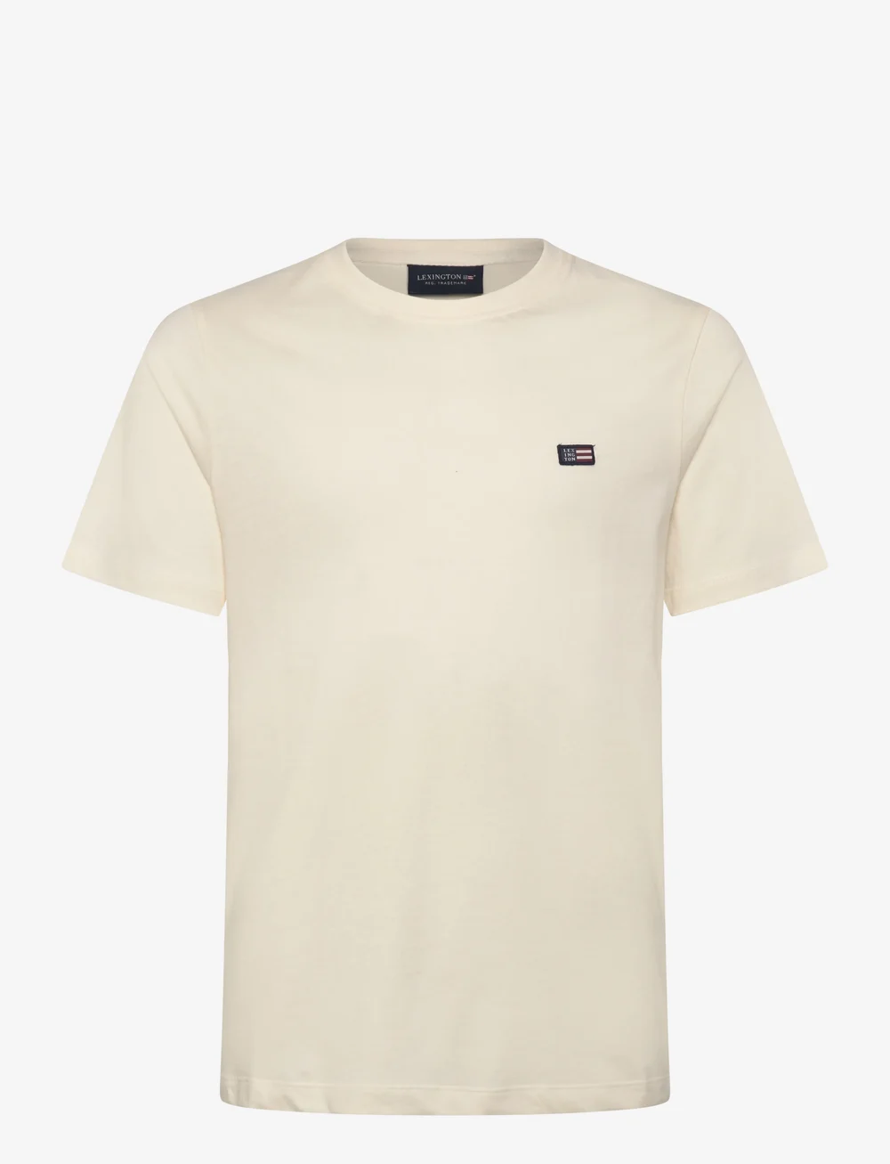Lexington Clothing - Liam Classic Organic Cotton Tee - short-sleeved t-shirts - white - 0