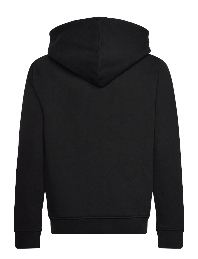 Lexington Clothing - Lucas Organic Cotton Logo Hoodie - kapuzenpullover - black - 1