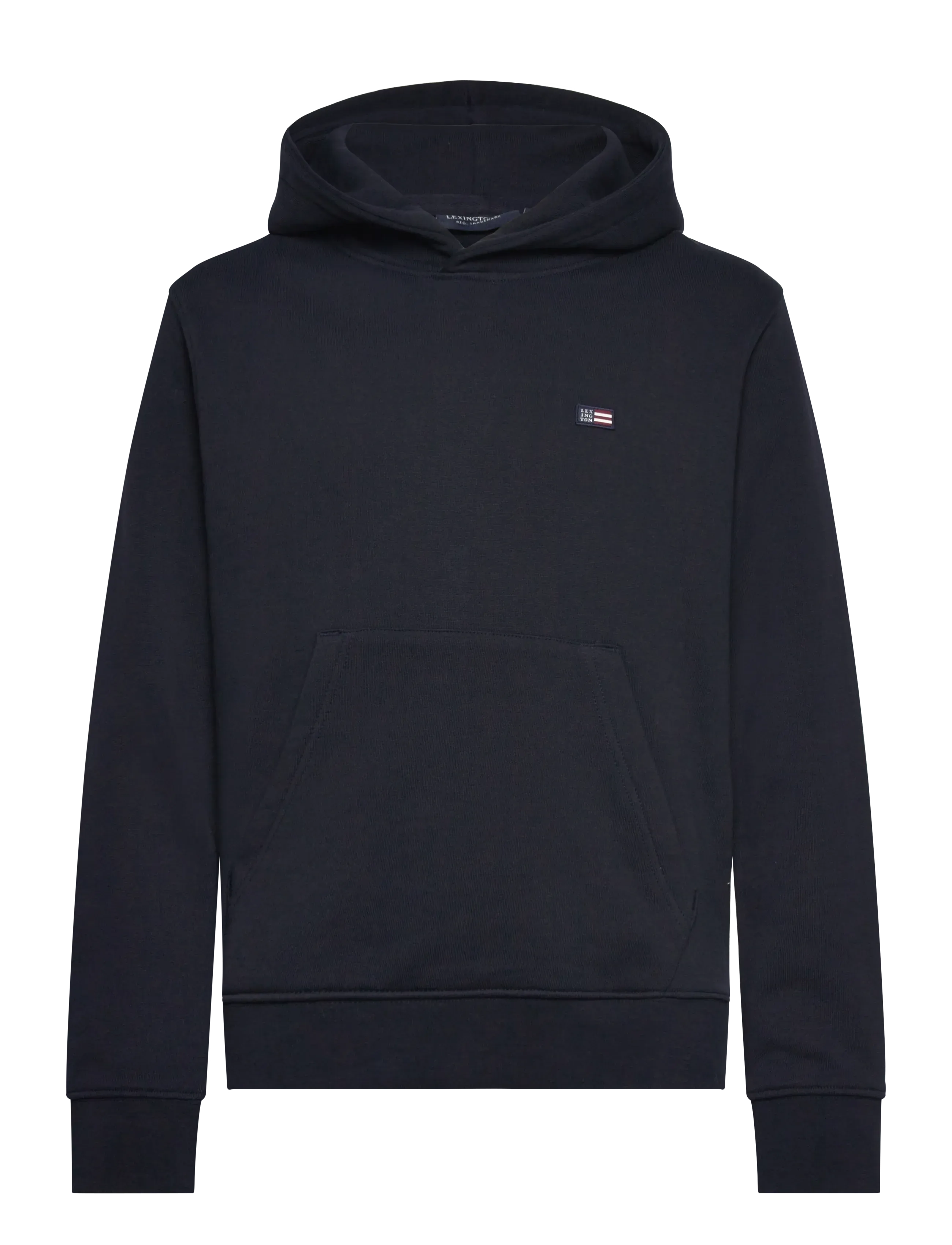 Lexington Clothing Lucas Organic Cotton Logo Hoodie - 4 for 3 - DARK BLUE / navy