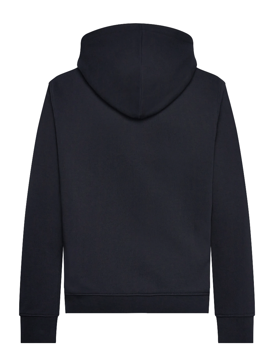 Lexington Clothing - Lucas Organic Cotton Logo Hoodie - kapuzenpullover - dark blue - 1