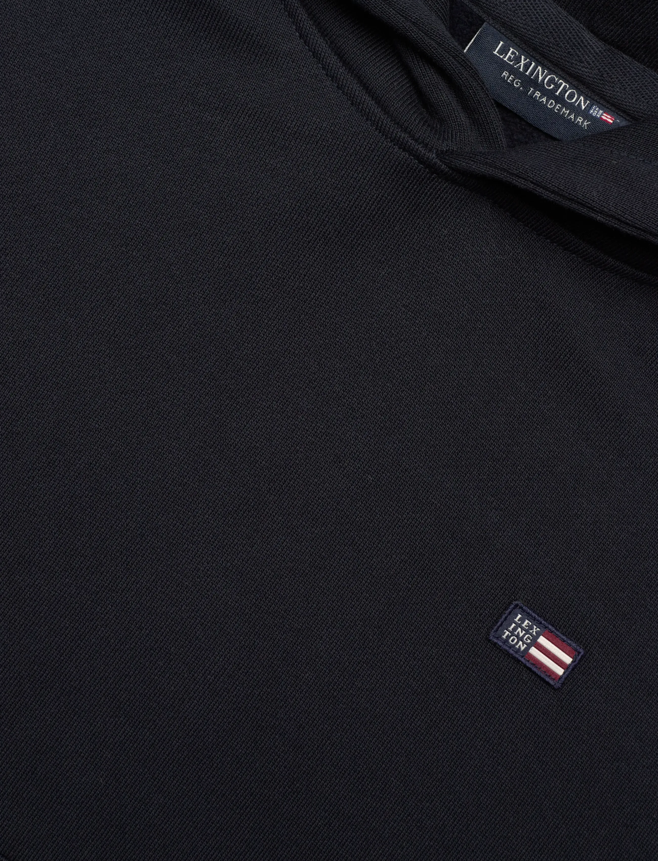 Lexington Clothing - Lucas Organic Cotton Logo Hoodie - pulls à capuche - dark blue - 2