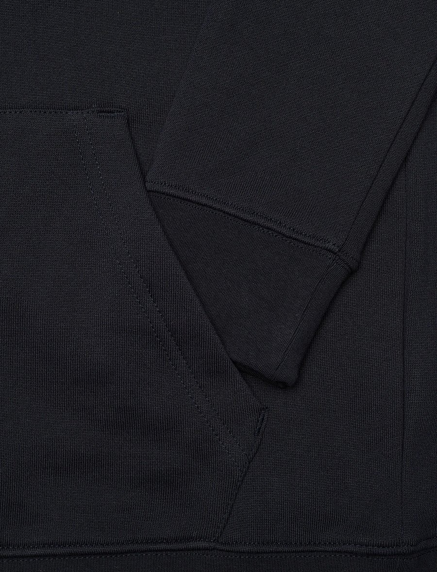Lexington Clothing - Lucas Organic Cotton Logo Hoodie - kapuzenpullover - dark blue - 3