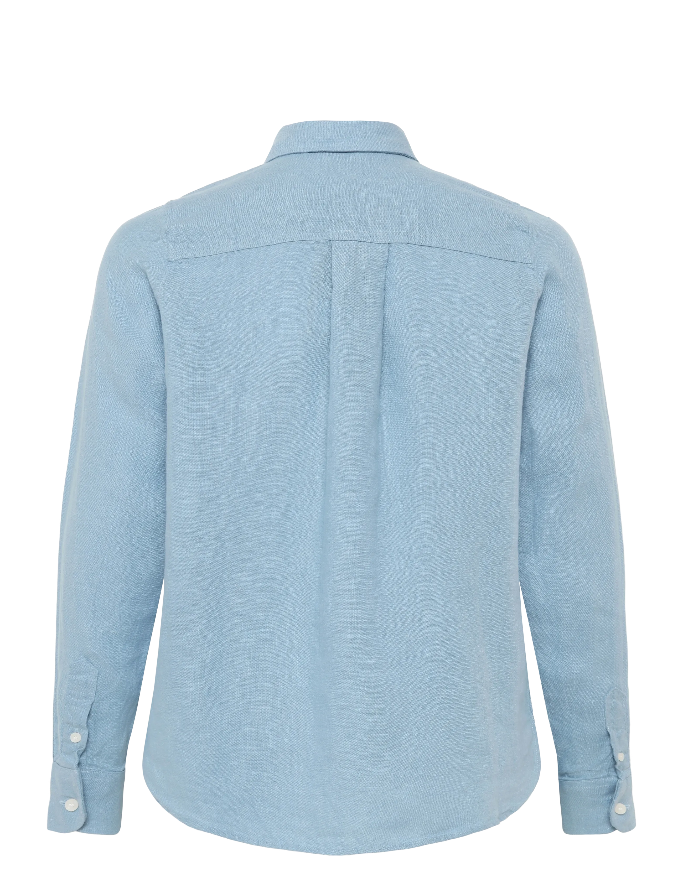 Lexington Clothing - Disa Linen Shirt - langærmede skjorter - light blue - 1