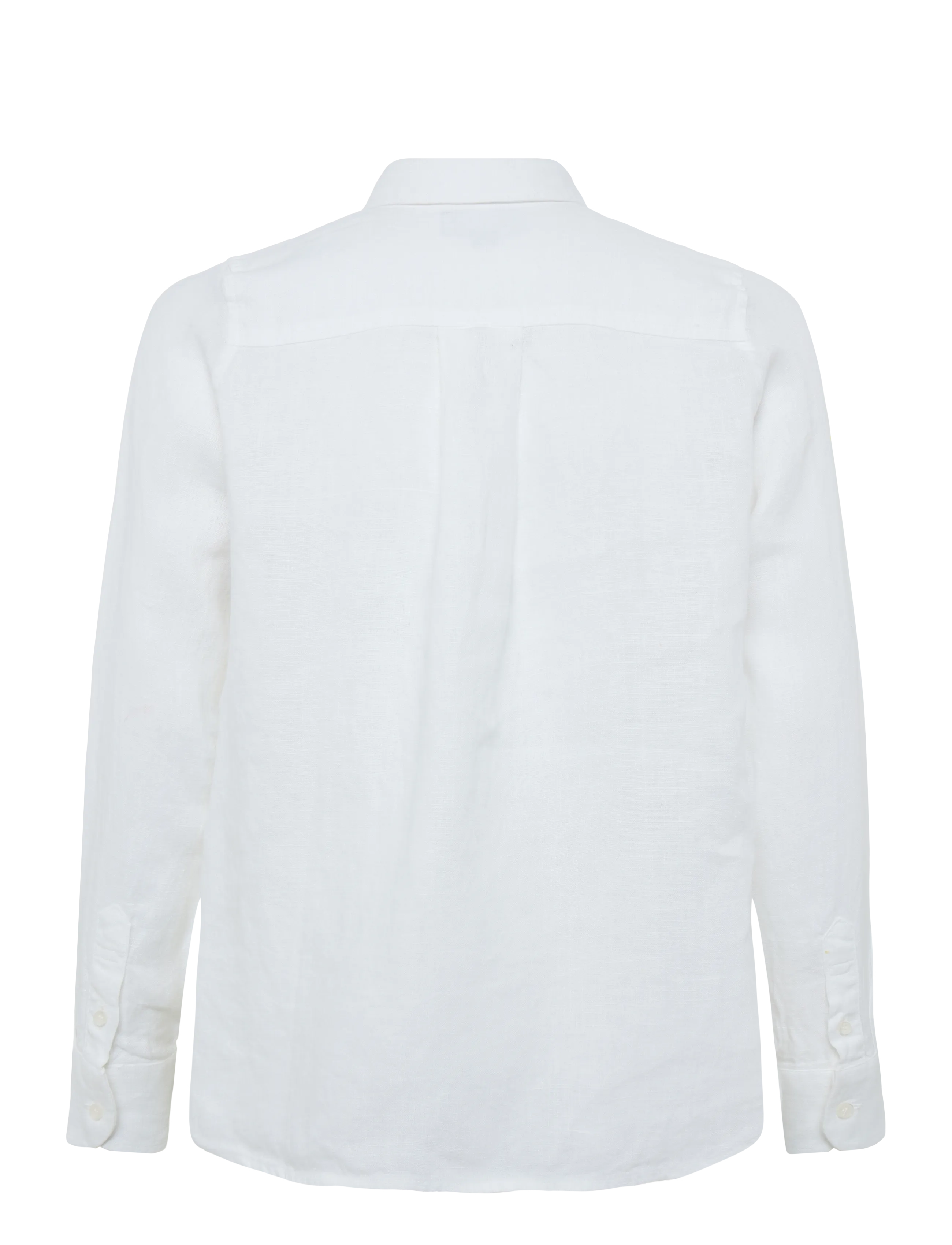Lexington Clothing - Disa Linen Shirt - langærmede skjorter - white - 1