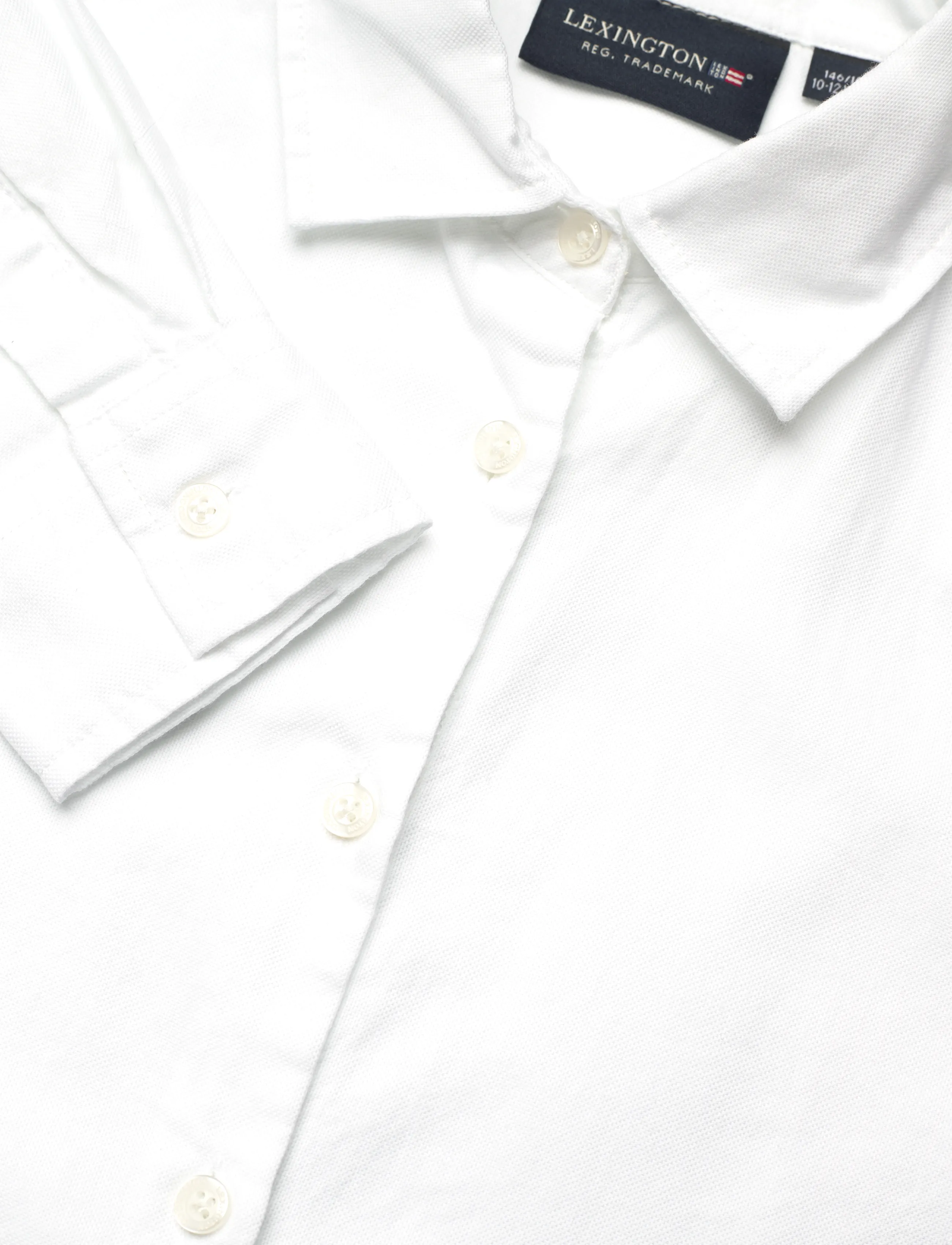 Lexington Clothing - Sarah Light Oxford Shirt - langärmlige hemden - white - 2