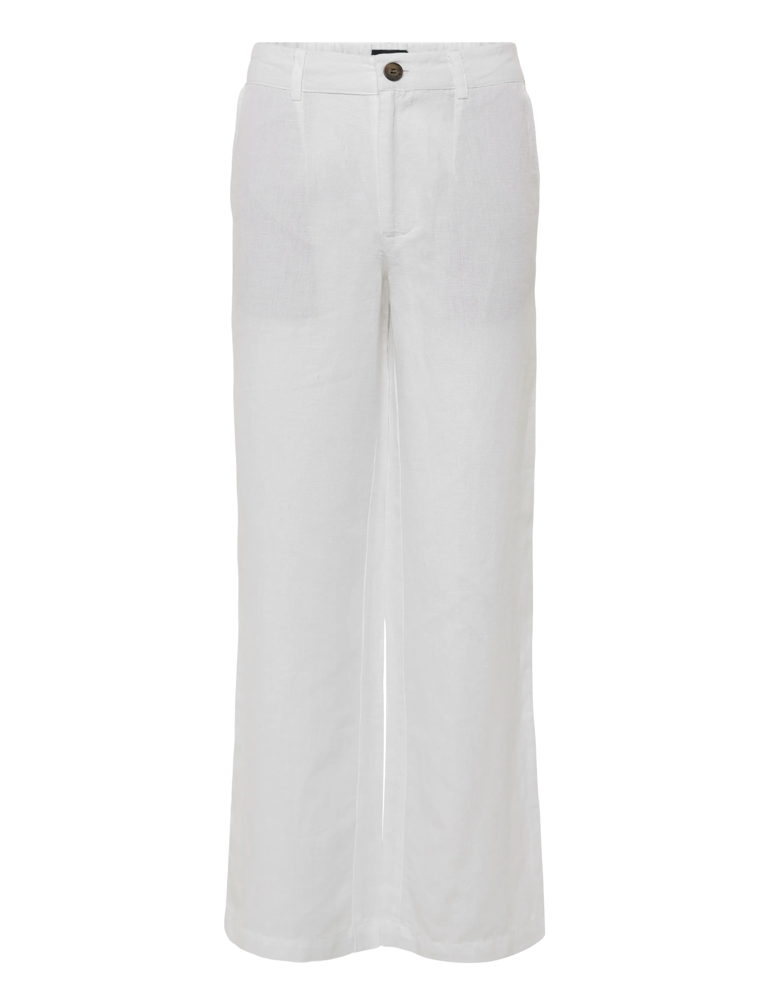 Lexington Clothing Casey Linen/Cotton Blend Pants - Bukser - WHITE / white