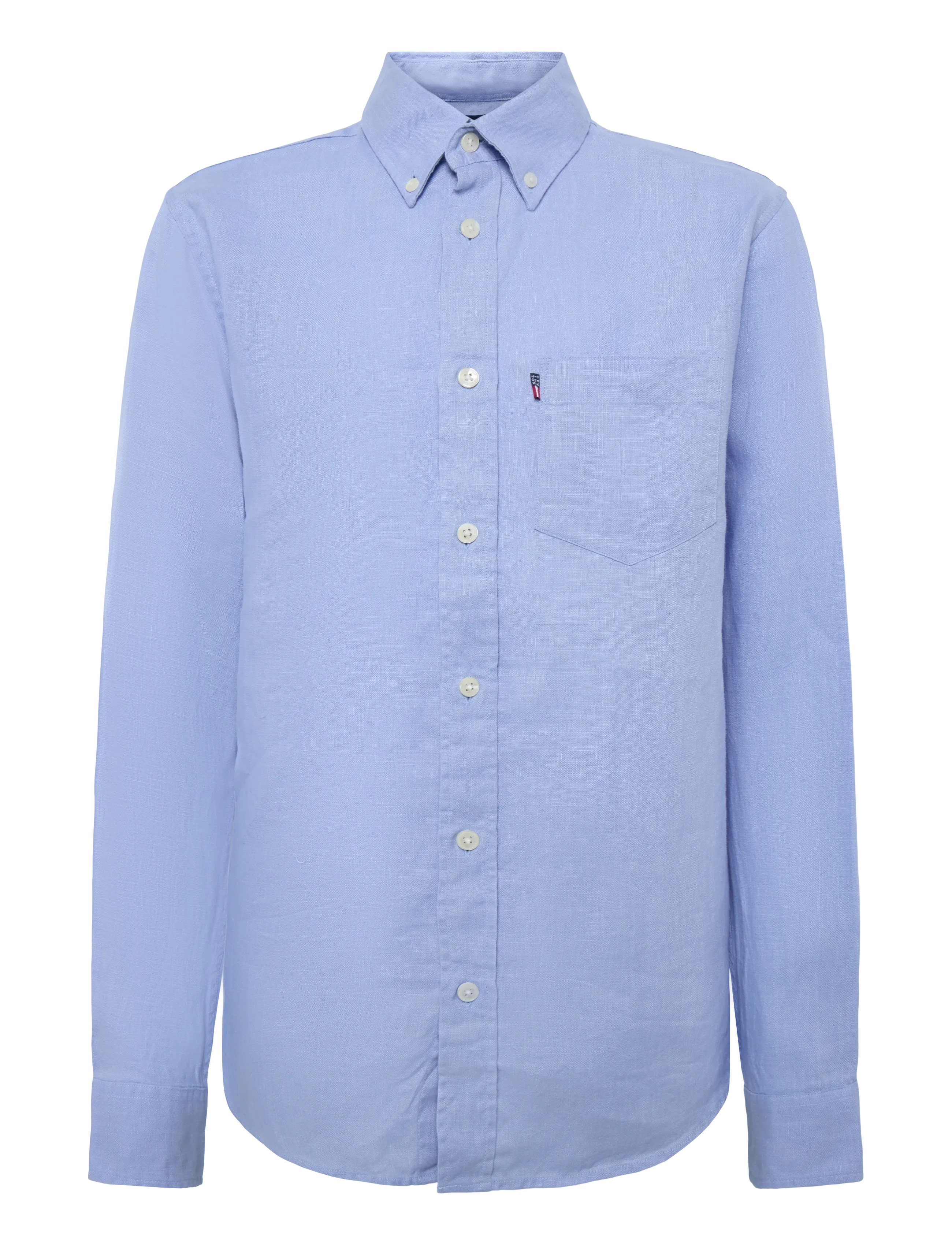 Lexington Clothing Ryan Casual Linen Shirt - Särgid - LIGHT BLUE / blue