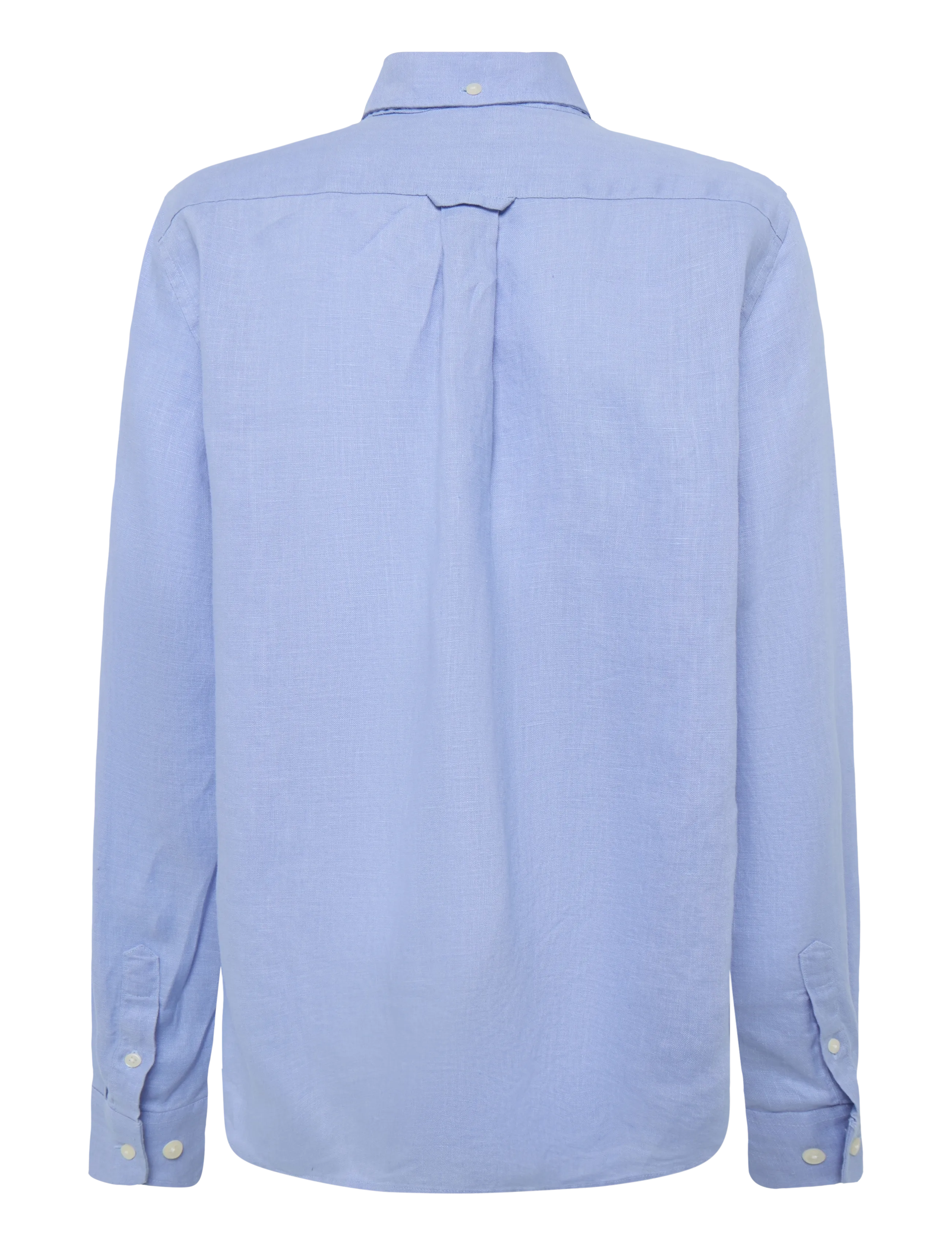 Lexington Clothing - Ryan Casual Linen Shirt - langærmede skjorter - light blue - 1