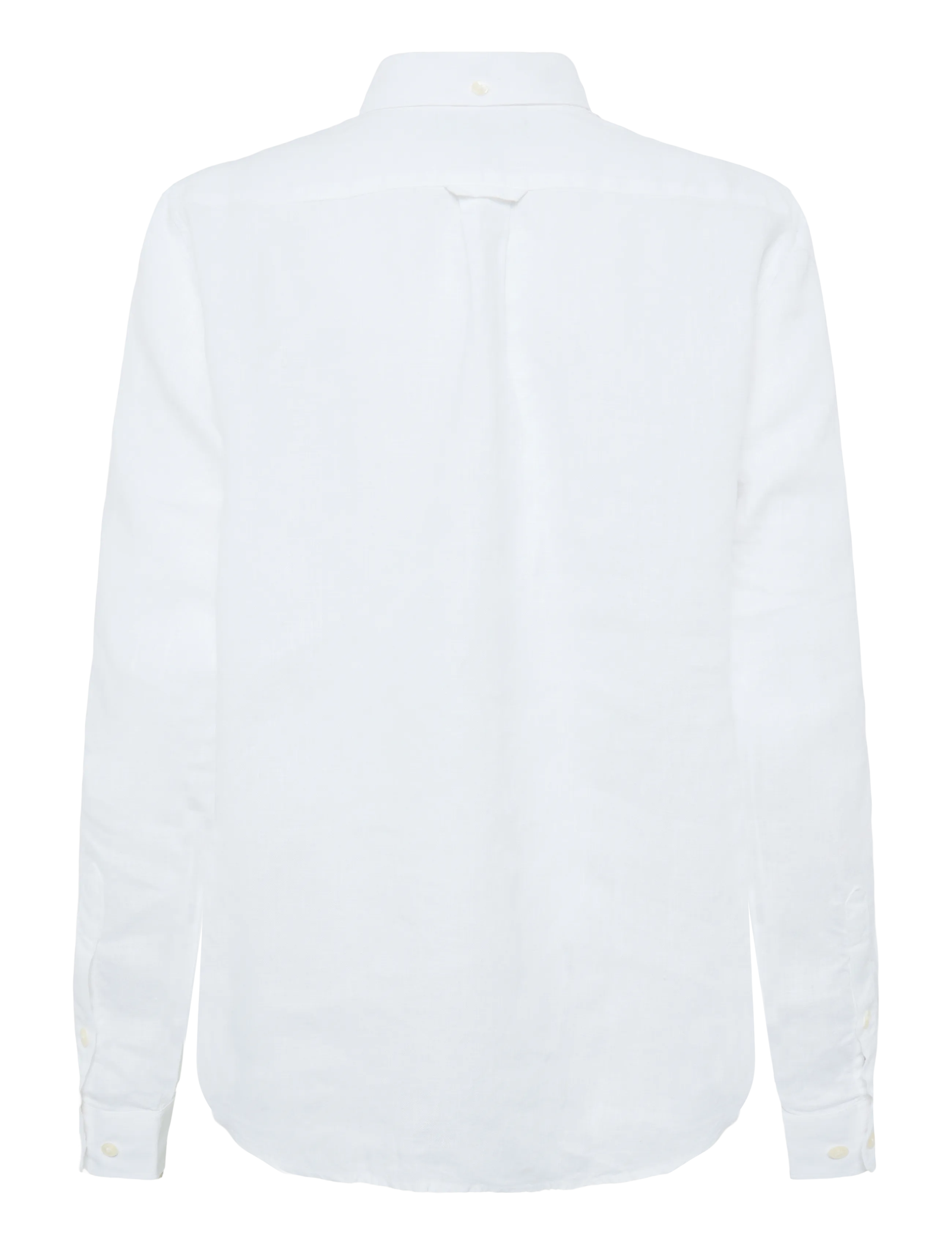 Lexington Clothing - Ryan Casual Linen Shirt - langærmede skjorter - white - 1