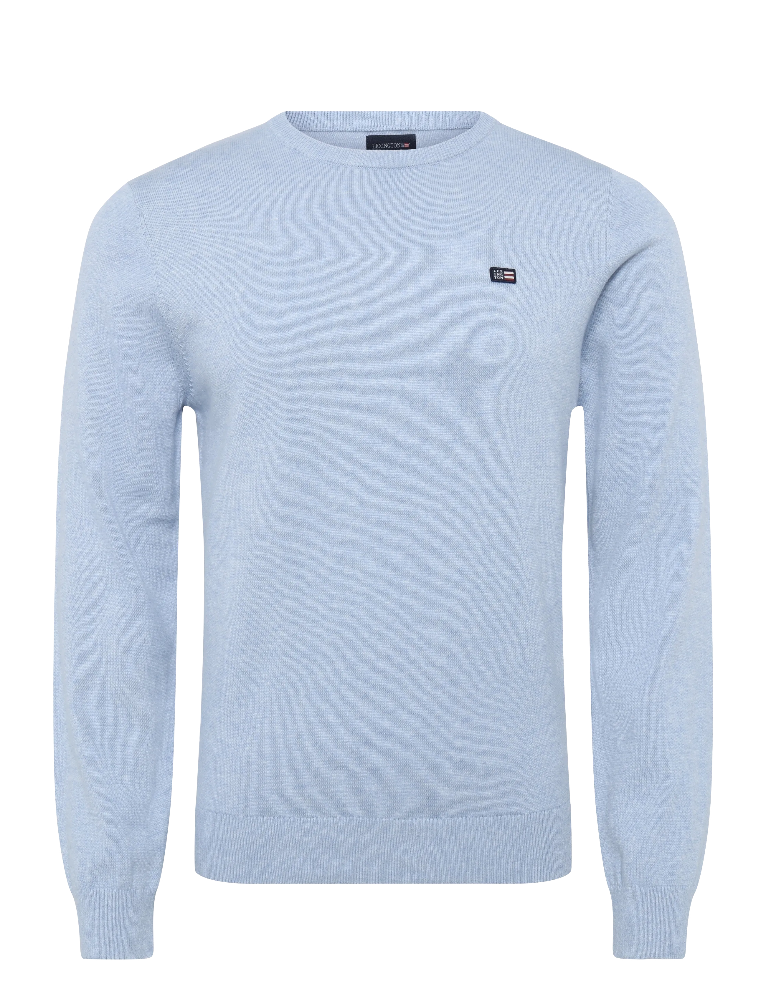 Lexington Clothing Brayden Cotton Crew Sweater - Džemprid - LIGHT BLUE / blue