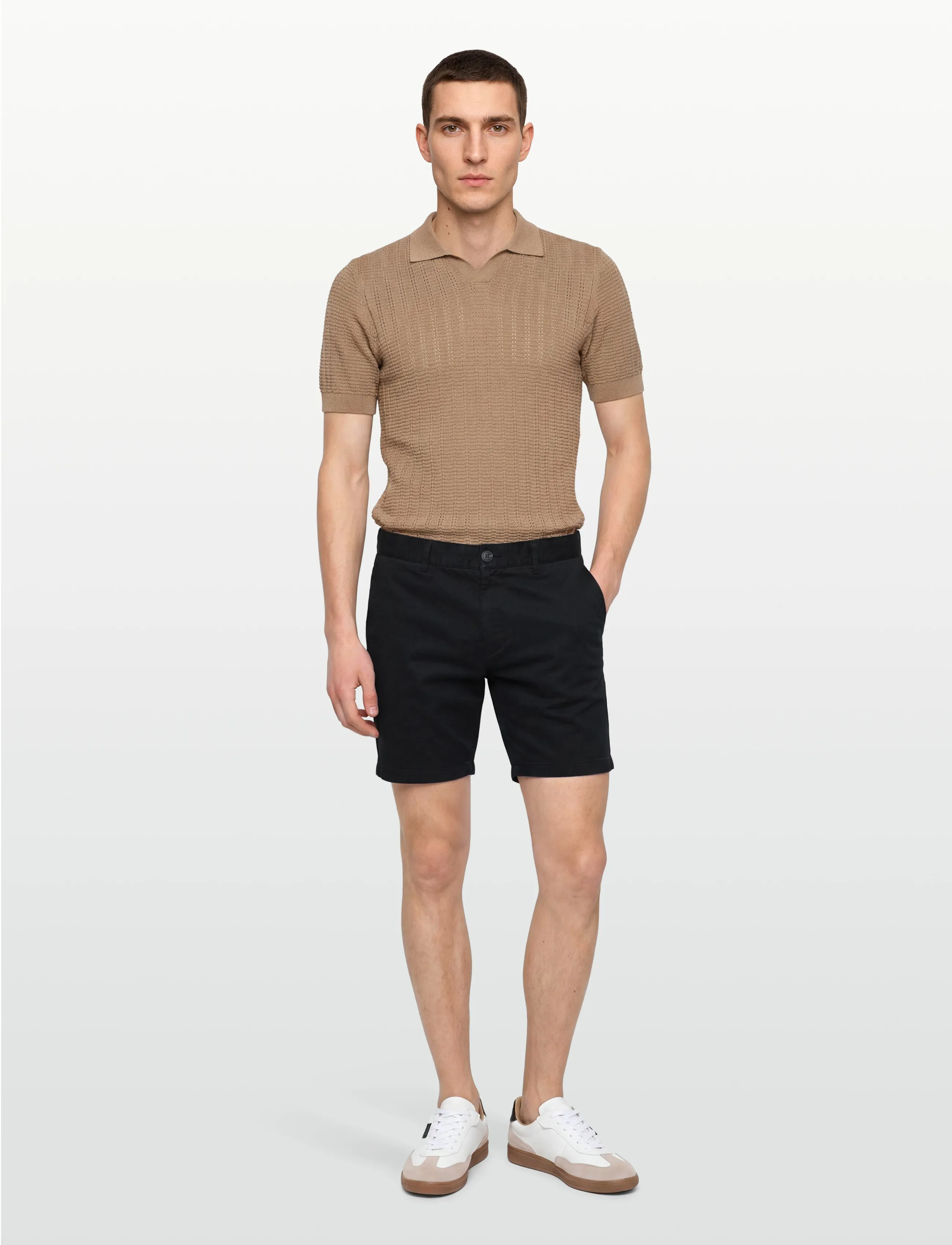 Lexington Clothing - Patrick Shorts - chino-shorts - dark blue - 0