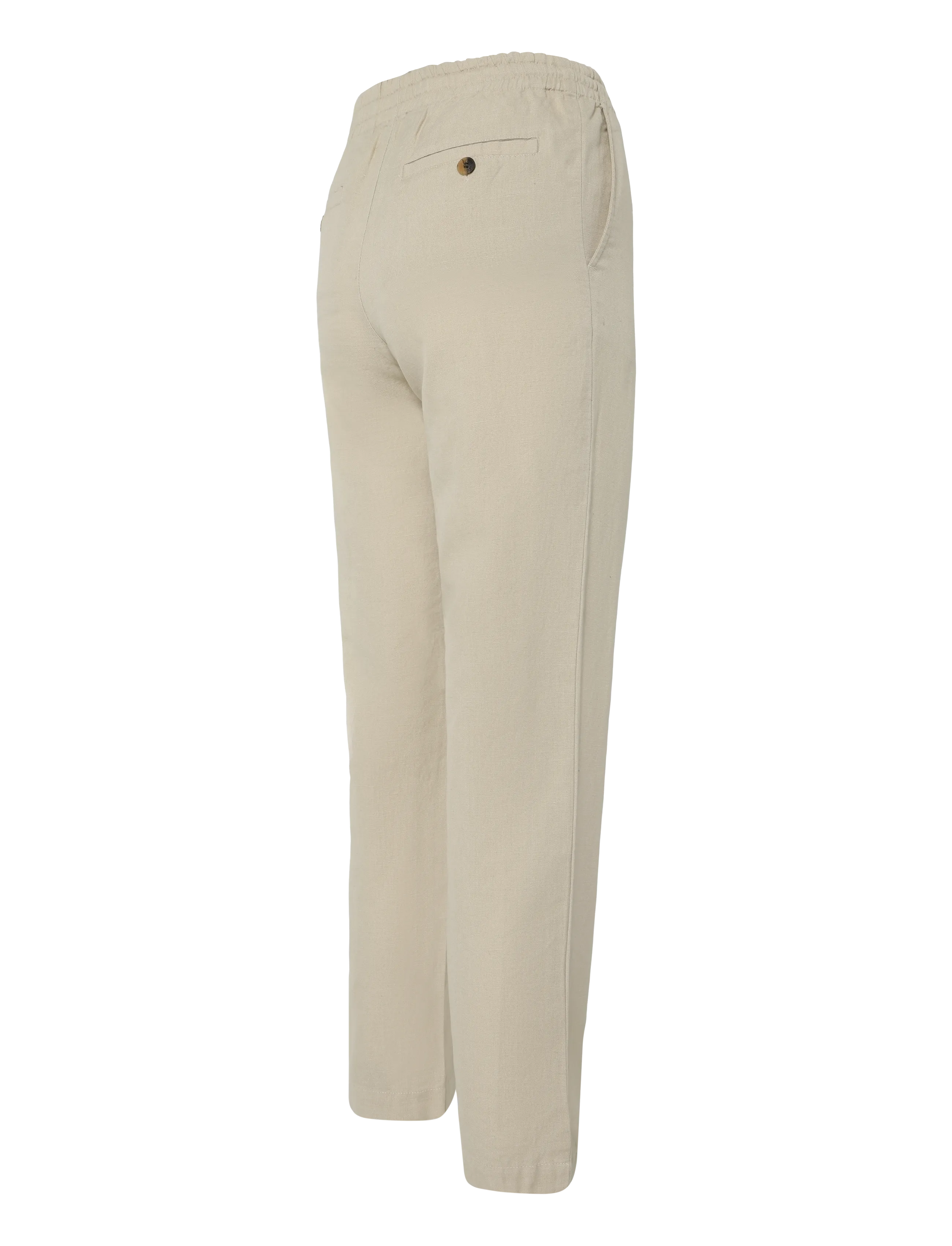 Lexington Clothing - Cooper Casual Linen/Cotton Blend Pants - bukser - light beige - 3