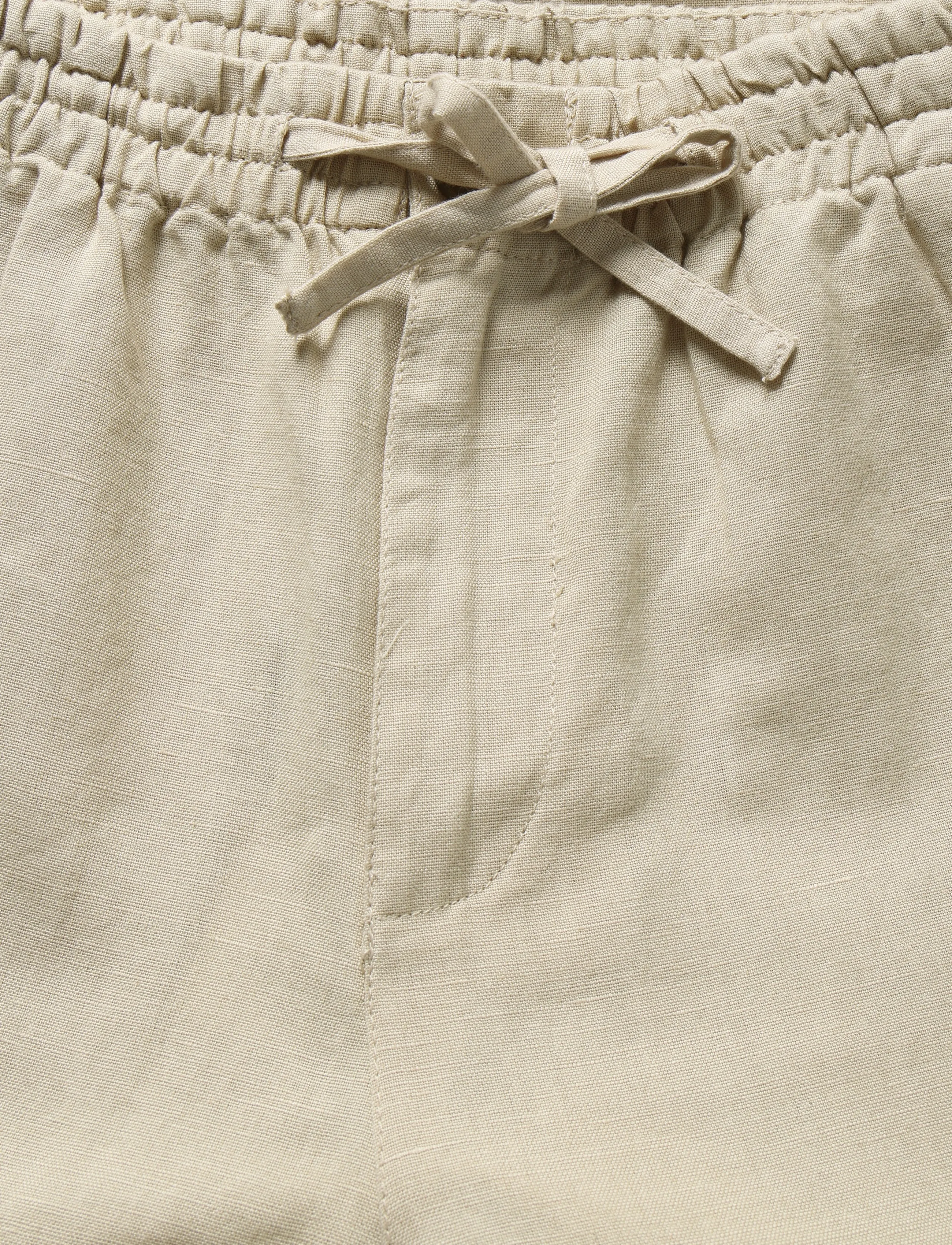 Lexington Clothing - Cooper Casual Linen/Cotton Blend Pants - bukser - light beige - 5
