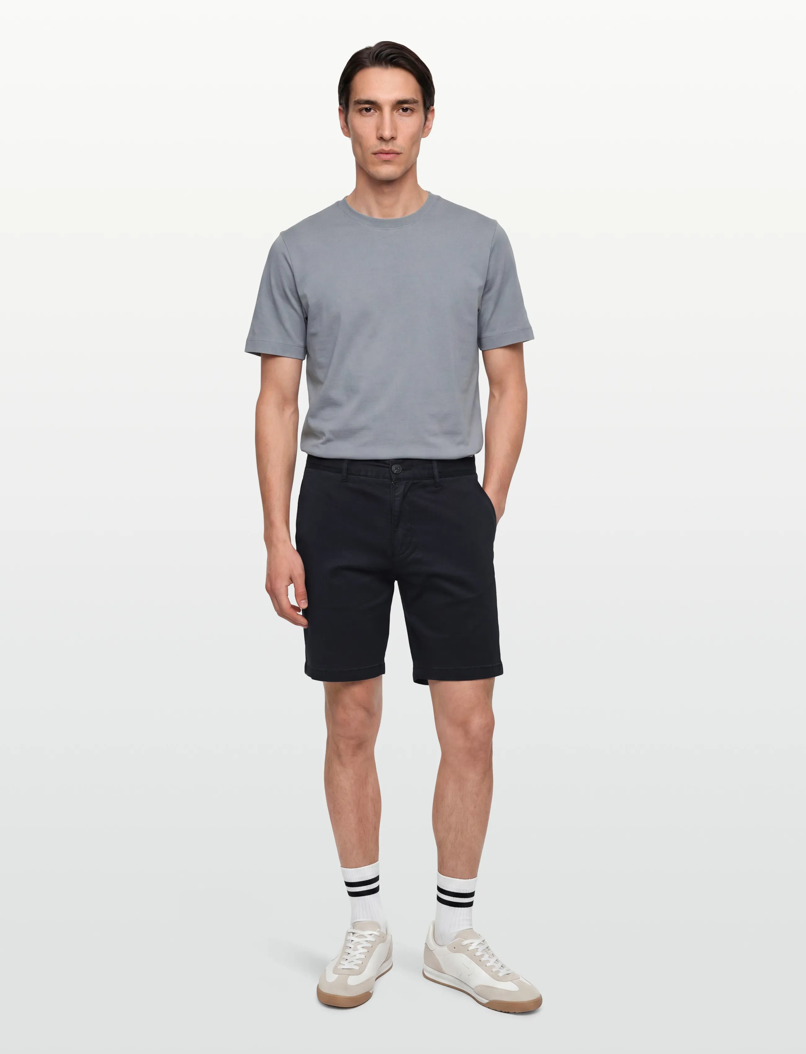 Lexington Clothing - Patrick Shorts - chino shorts - dark blue - 0