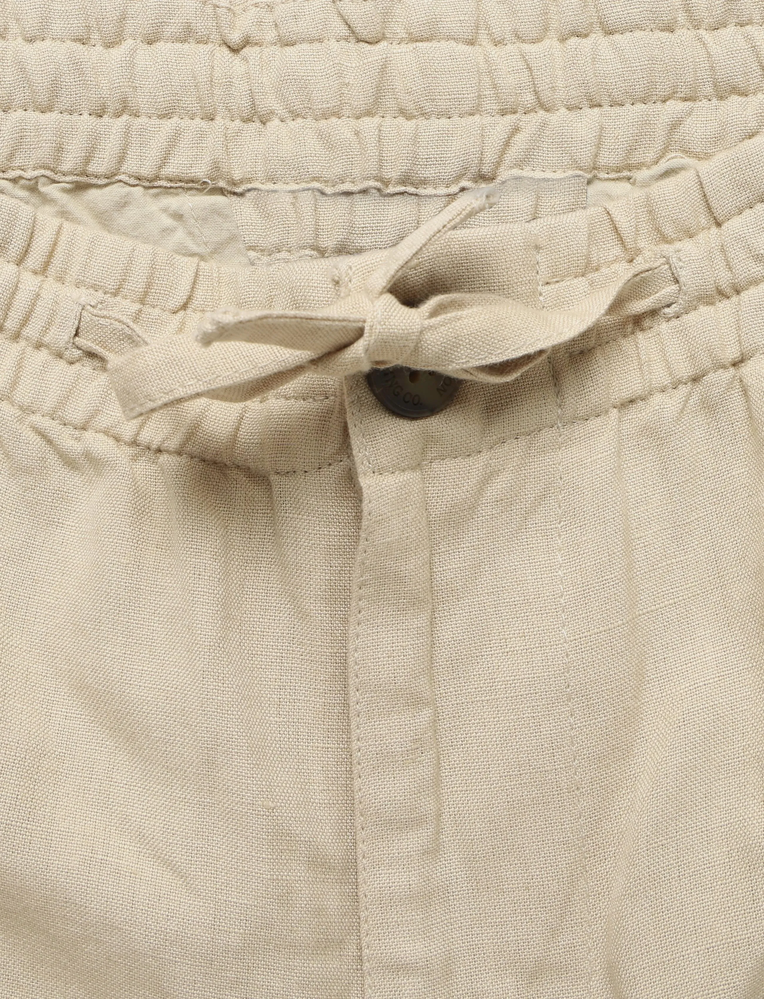 Lexington Clothing - Alex Casual Linen/Cotton Blend Shorts - gode sommertilbud - light beige - 2