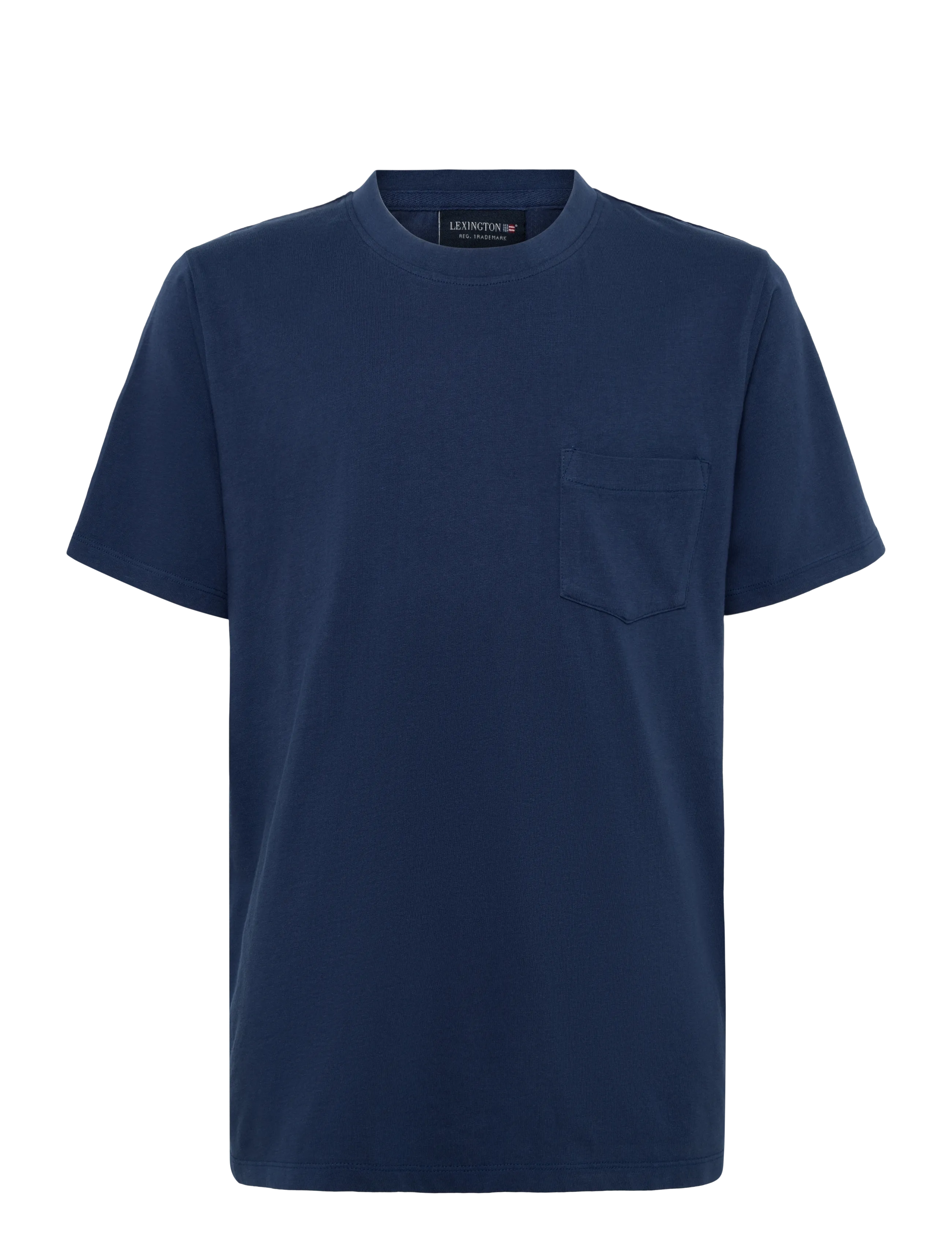Lexington Clothing Troy Organic Cotton Tee - New arrivals - DARK BLUE / navy