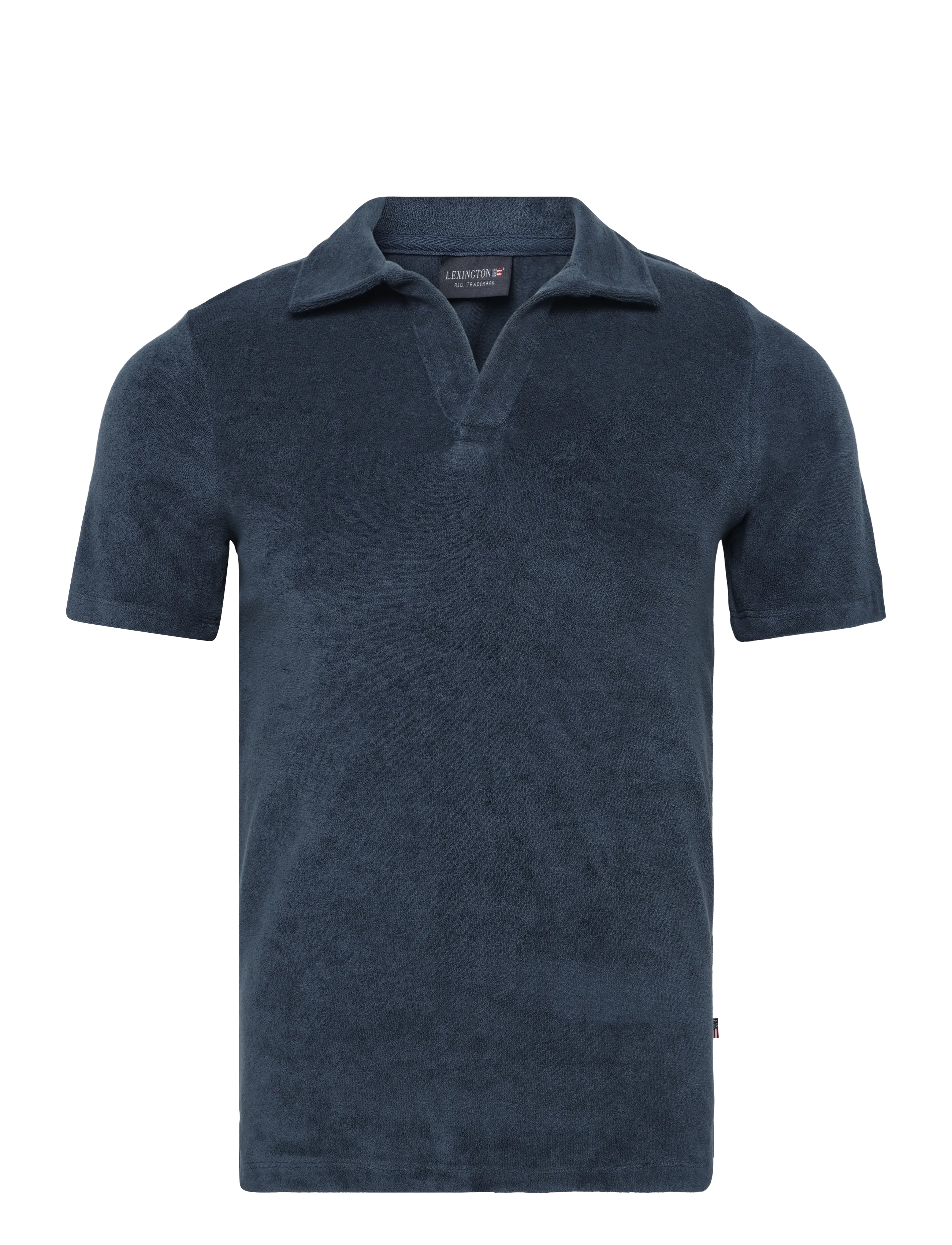 LEXINGTON CLOTHING Mason Organic Baumwolle Terry Polo Shirt Navy - 170 - Kinder