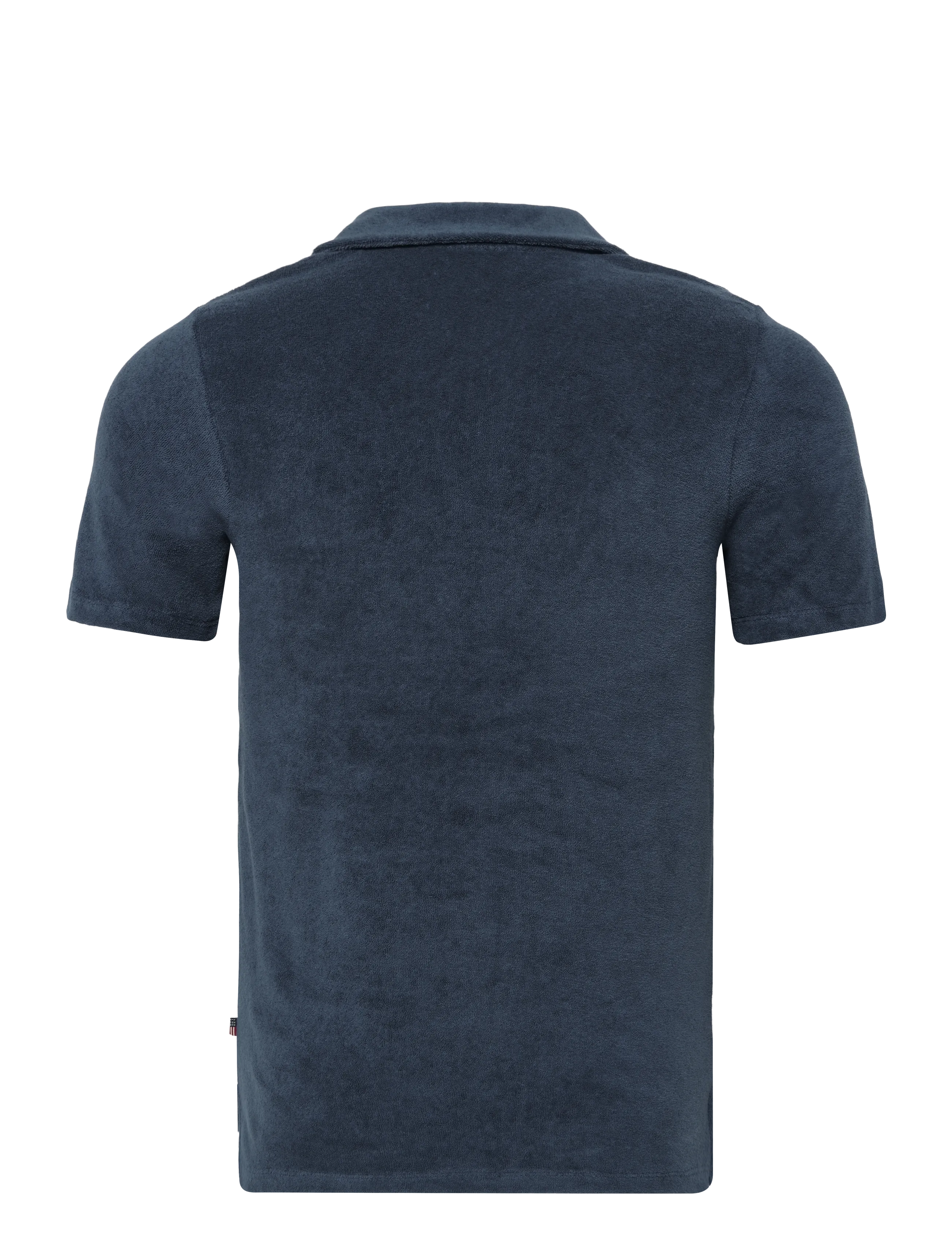 Lexington Clothing - Mason Organic Cotton Terry Polo Shirt - pikéer - dark blue - 1