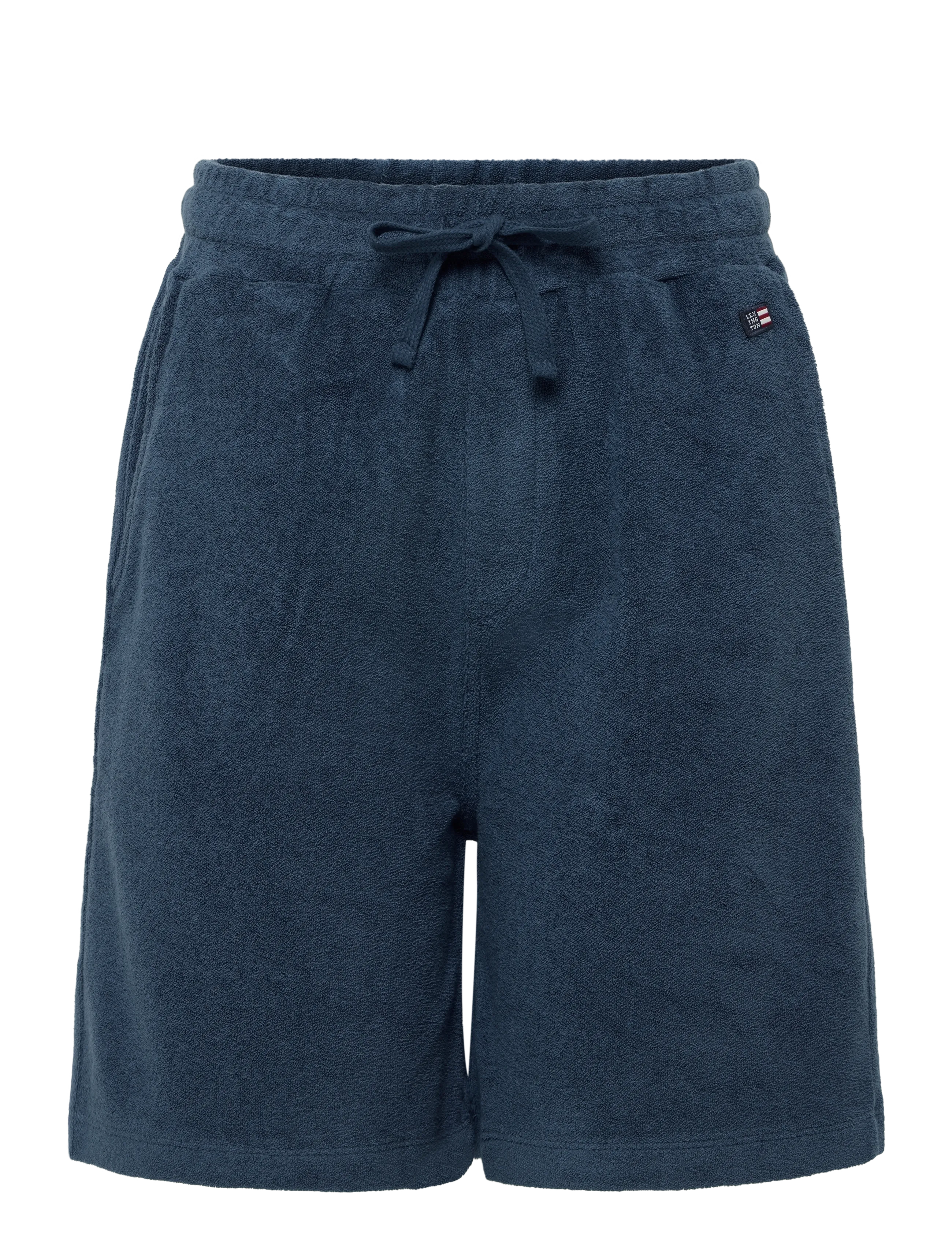Lexington Clothing Jason Organic Cotton Terry Shorts - Sweatshorts - DARK BLUE / navy